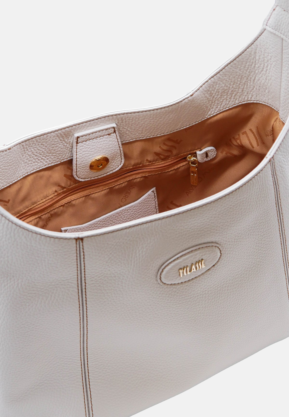 HOBO HOULDER BAG - IVORY