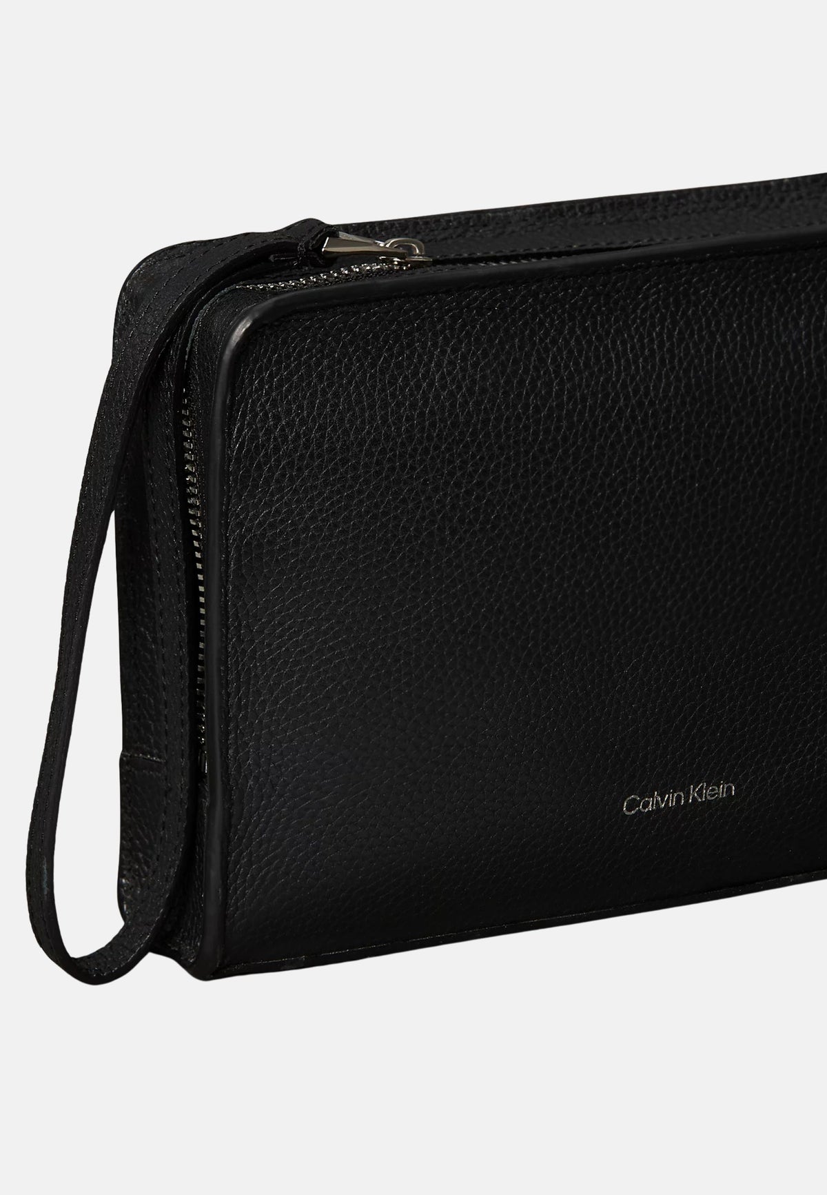 FOIL EMBOSS SMALL WASHBAG - NERO