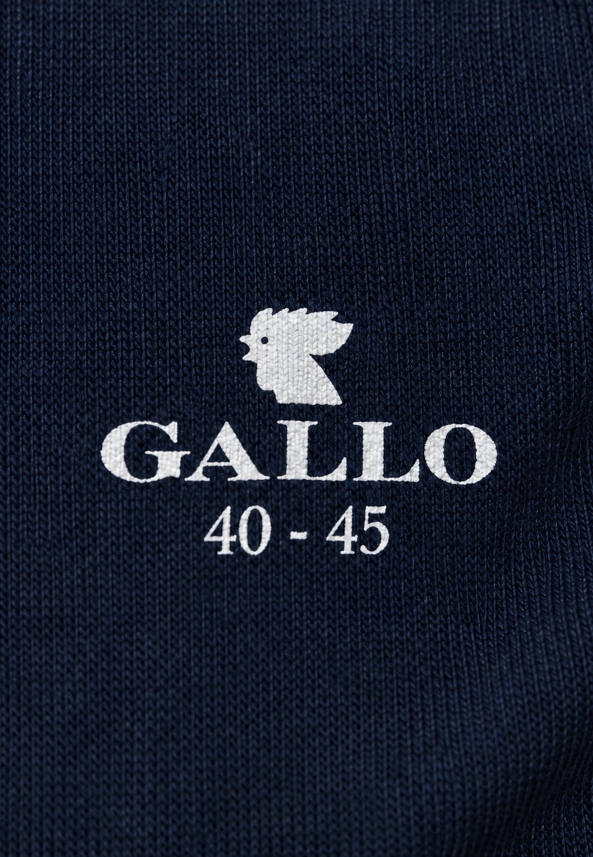 CALZINO LUNGO TINTA UNITA MAGLIA RASATA - NAVY