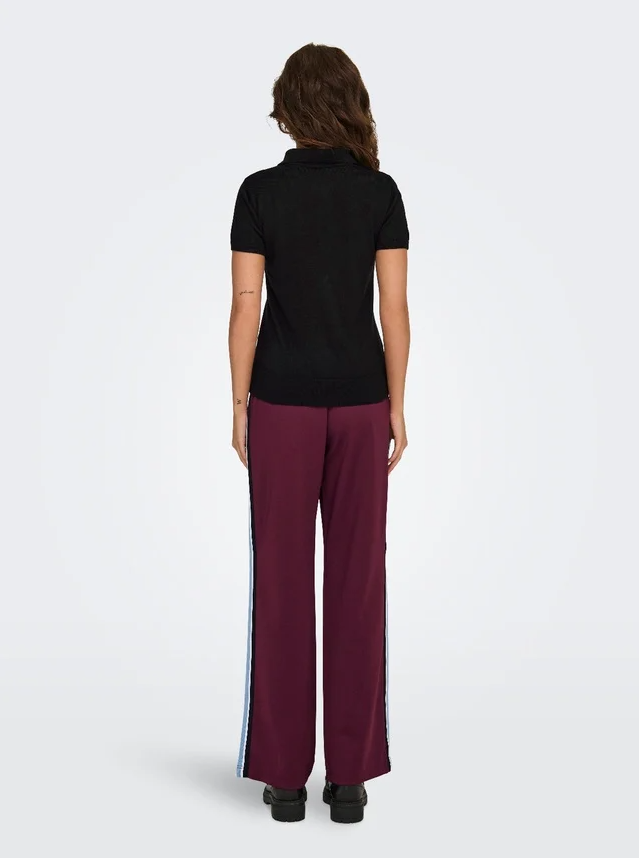 ONLCATHRINE SS POLO NECK EX KNT