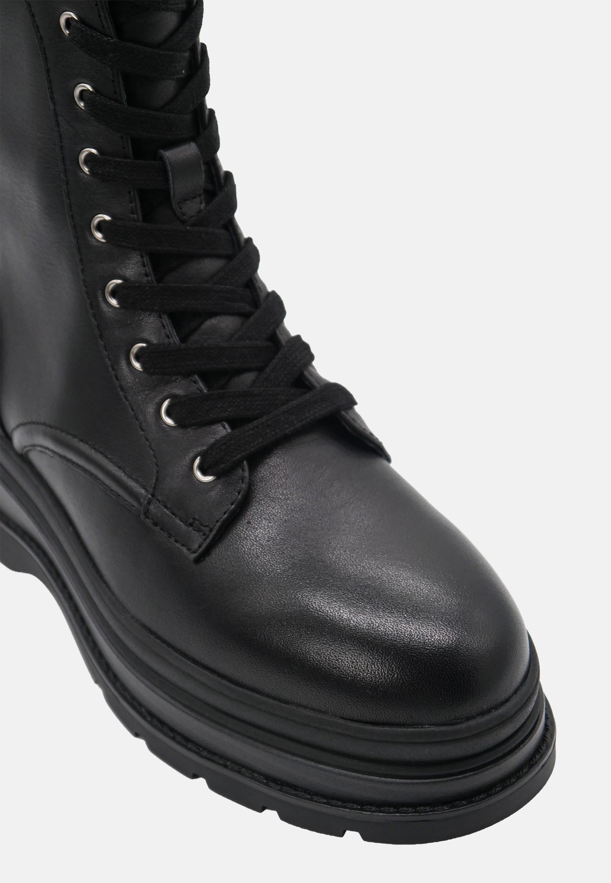 EVA 05 ANKLE BOOT CALF LEATHER - BLACK