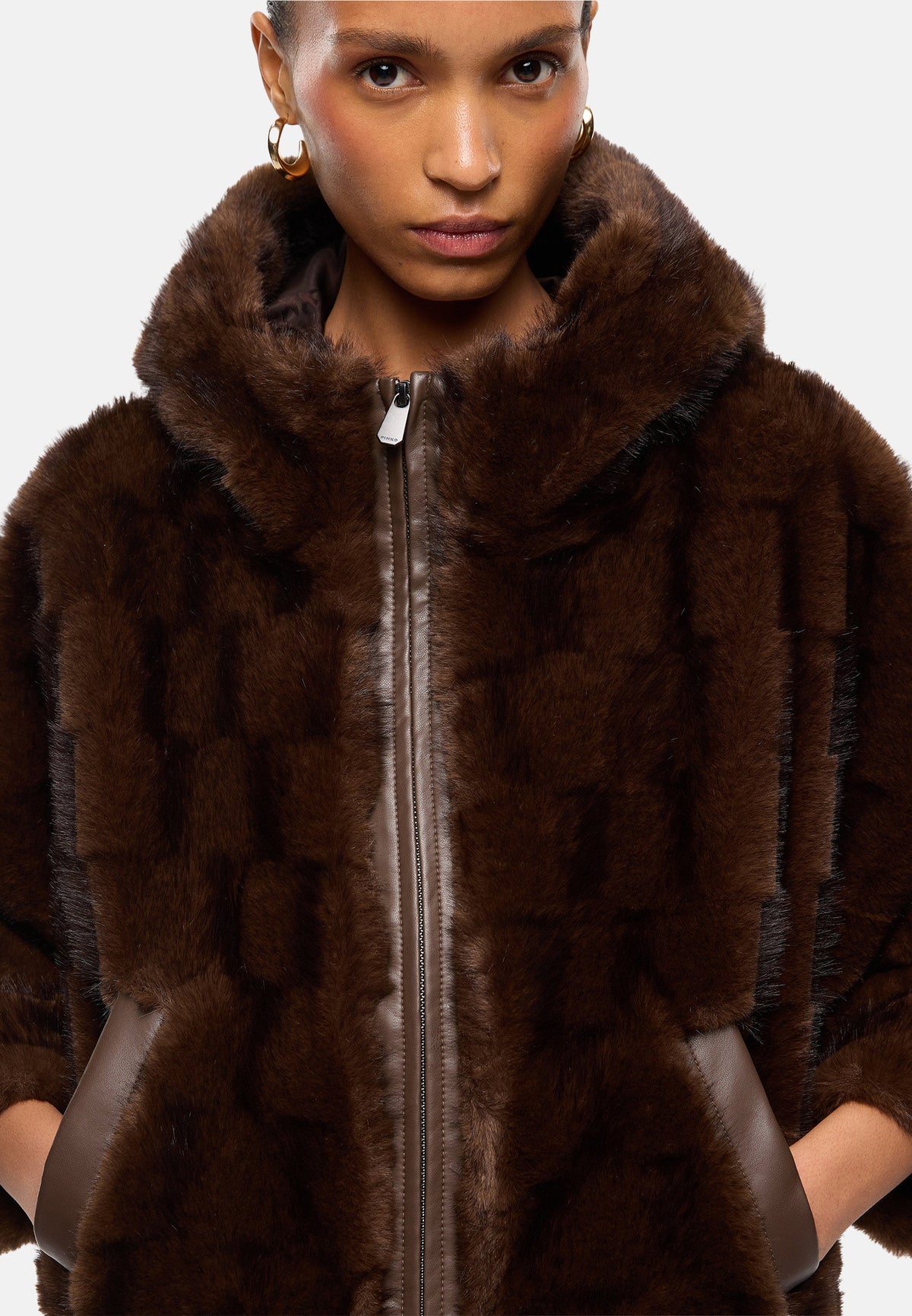 CADETIA CAPPA ASPEN ASPETTO VISONE SCANA - BROWN