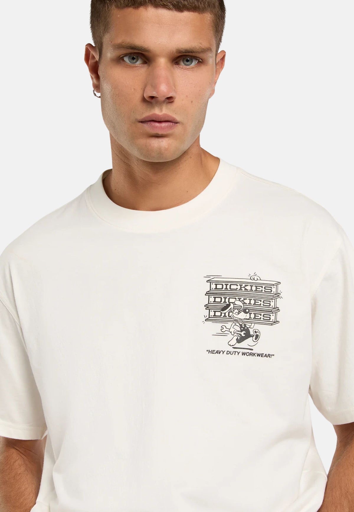 LYNNDYL SS TEE - EGRET