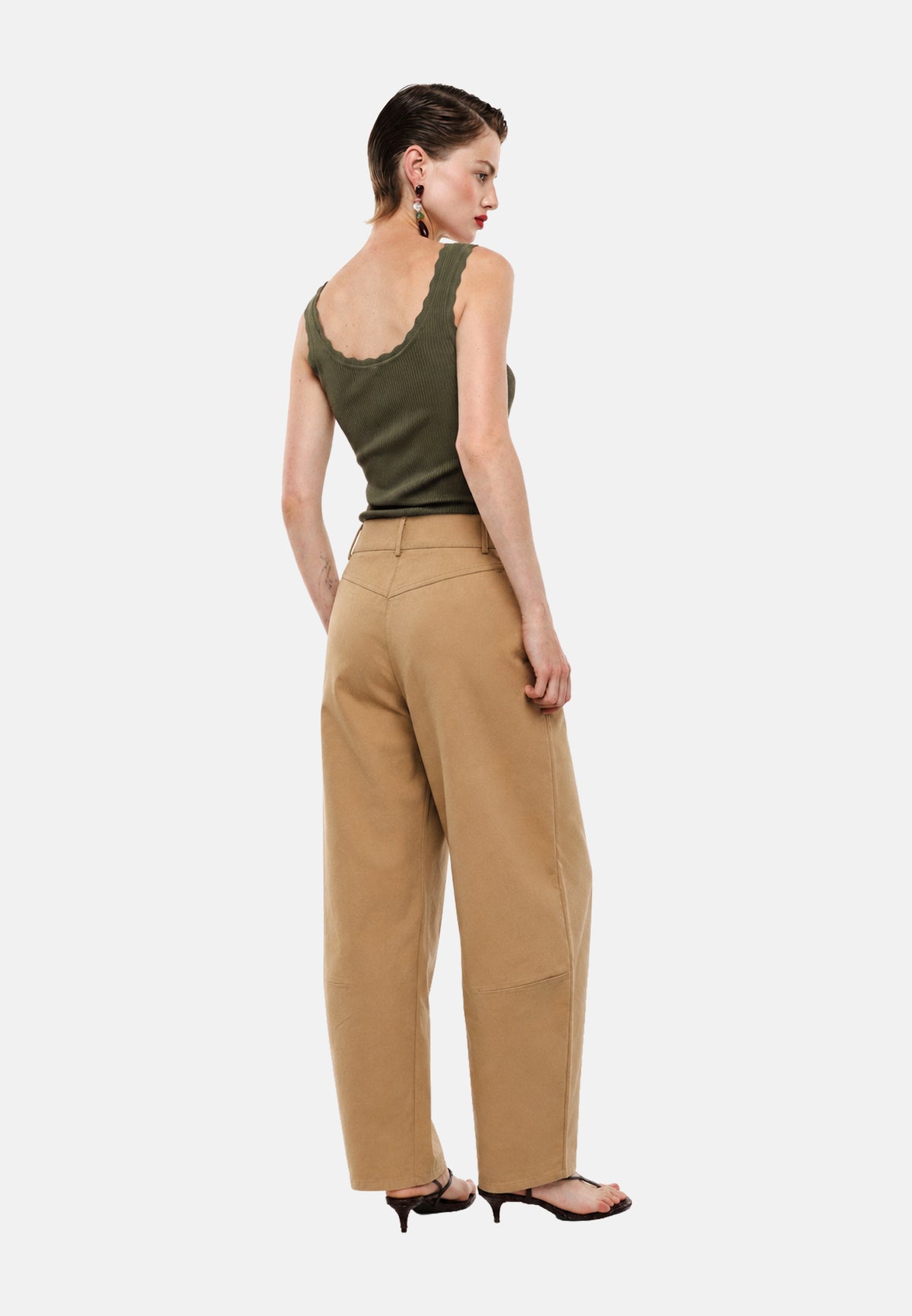 PANTALONE - cammello