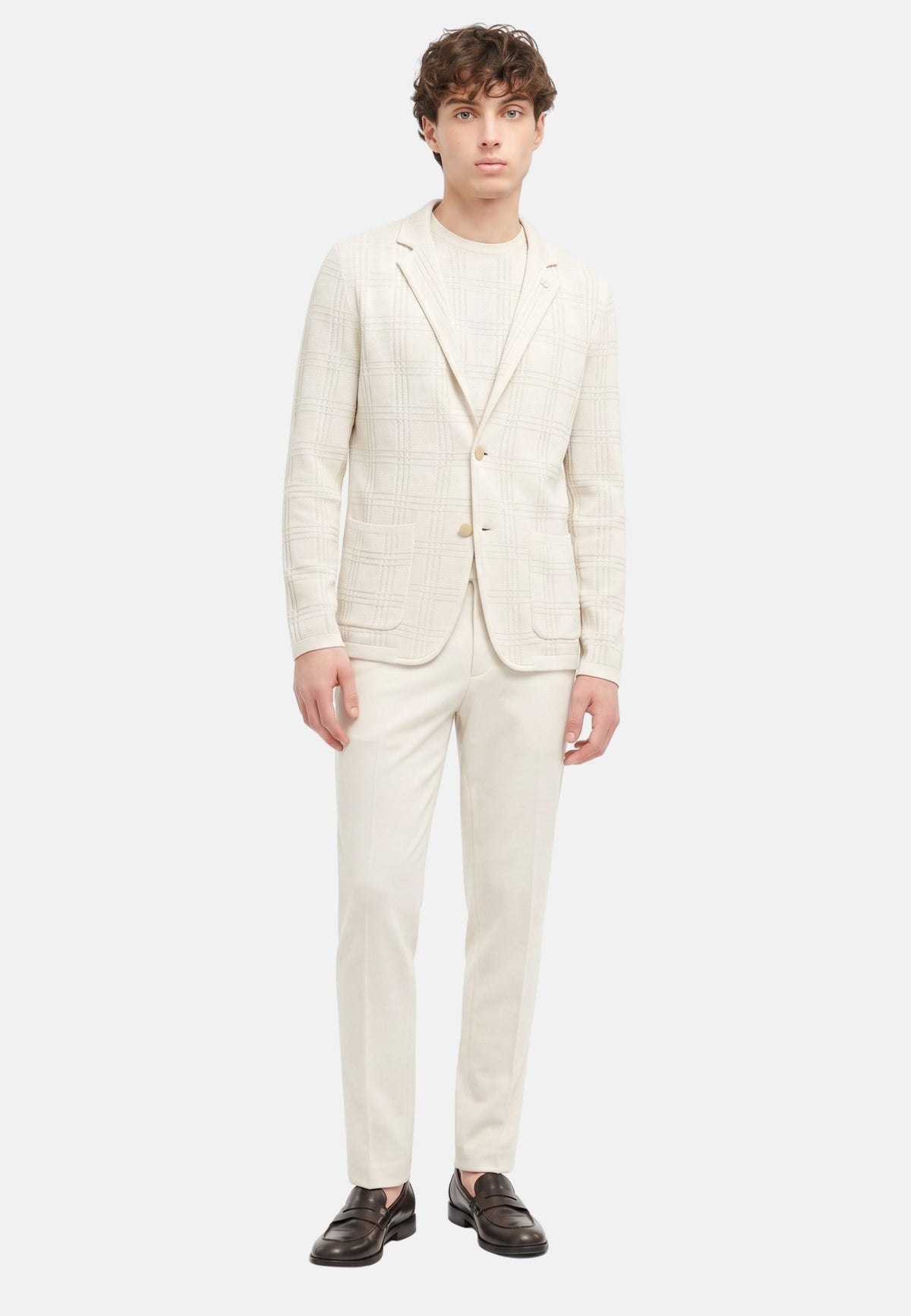 GIACCA MAGLIA - bianco