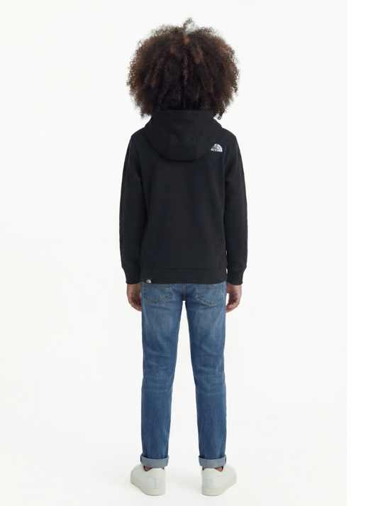 TEEN SIMPLE DOME LIGHT REG HOODIE TNF BLACK