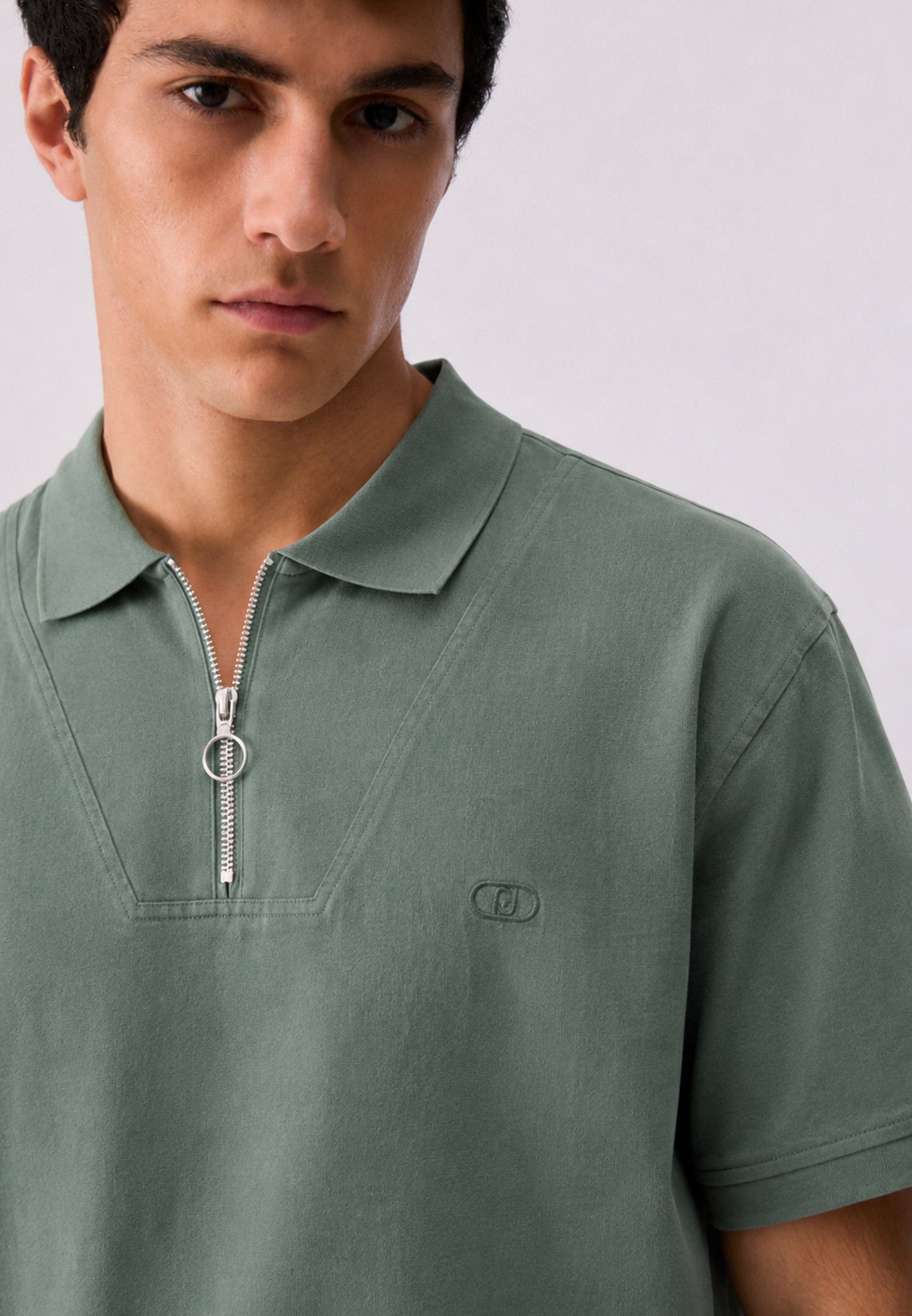 T-SHIRT BASICA M/C - verde