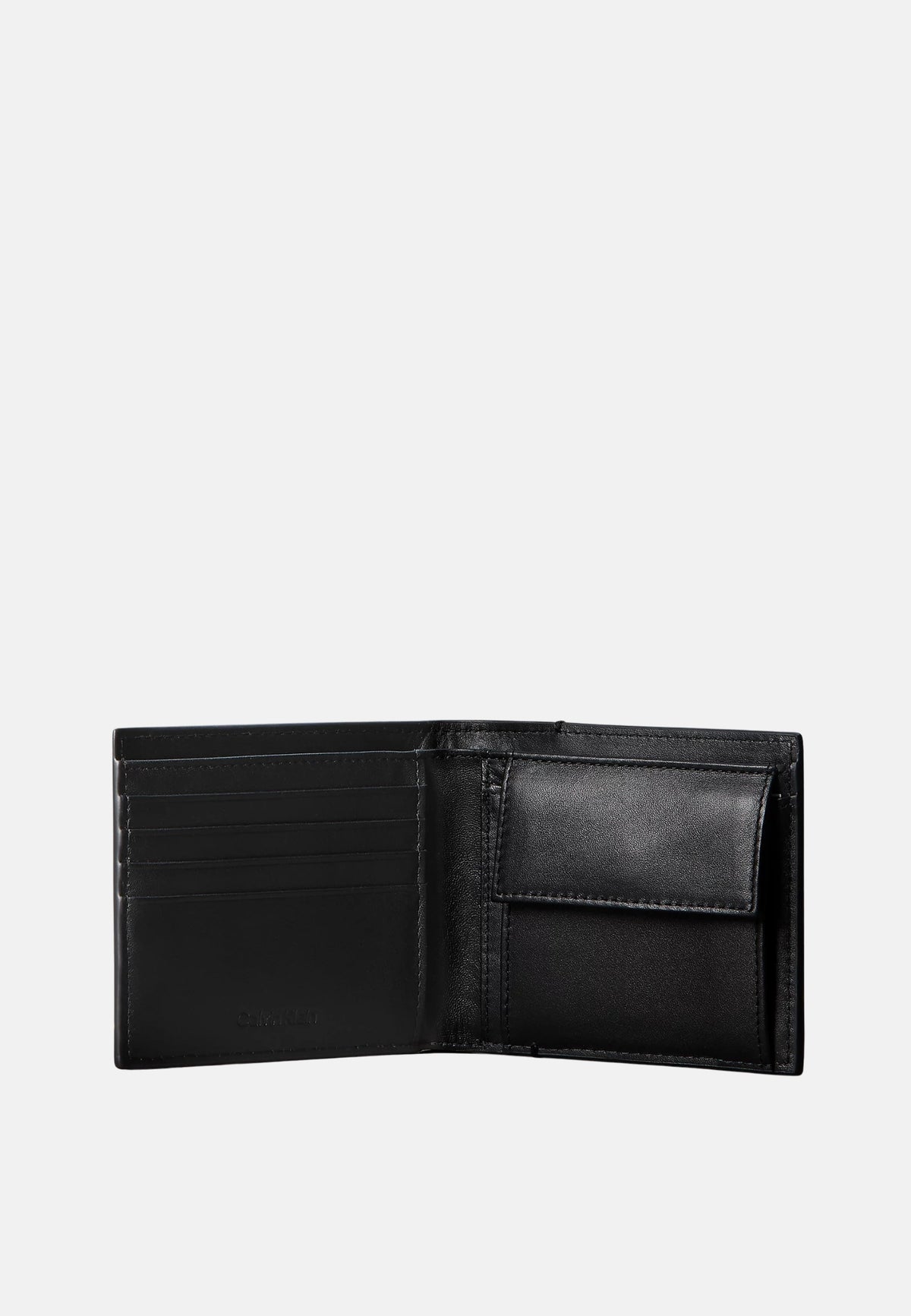 REFINED EMBLEM MIX BILLFOLD - BLACK