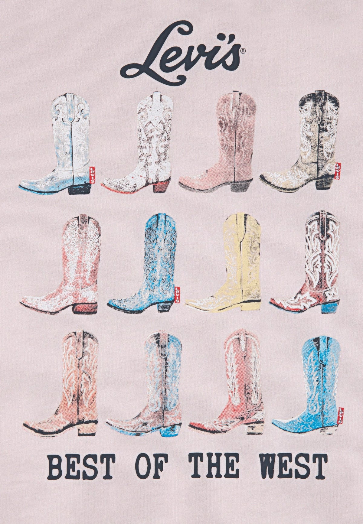 LVG BOOTS OVERSIZED SS TEE - CRYSTAL PINK