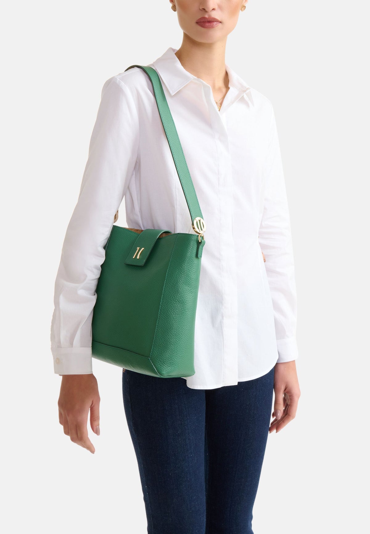 BUCKET BAG - FERN GREEN