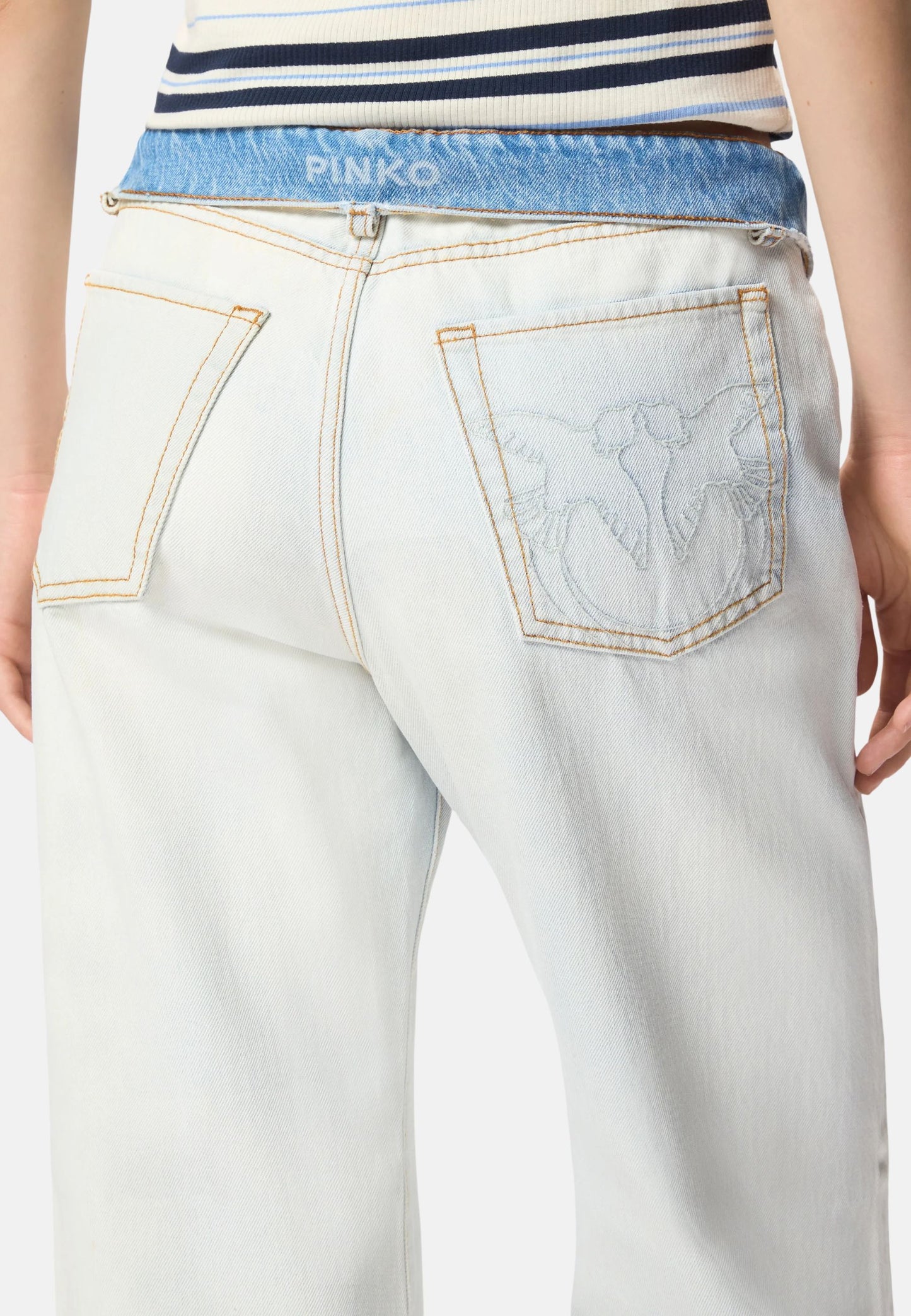 WANDA WAIST DOWN WIDE LEG - LAVAGGIO B