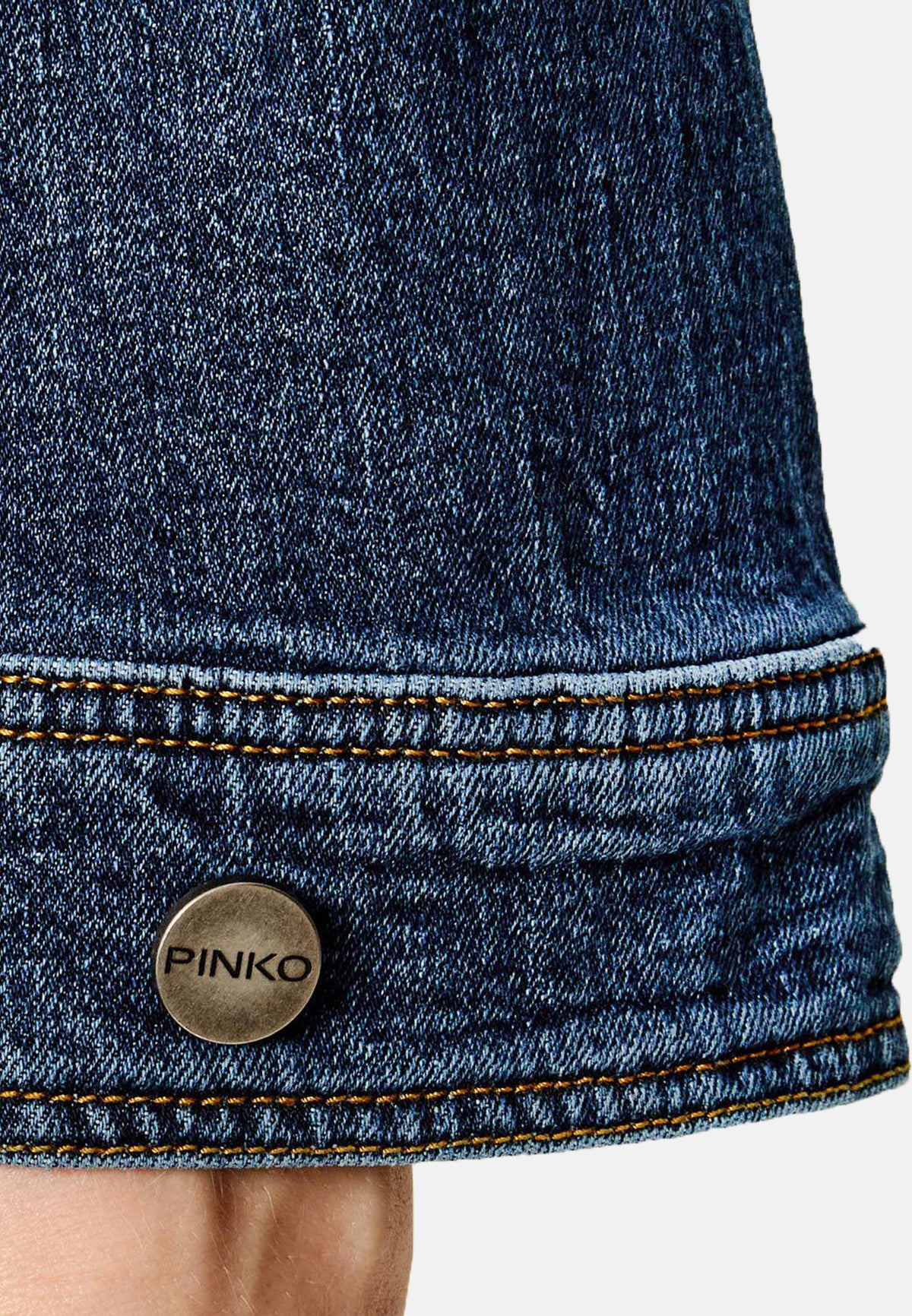 GANIMEDE GIUBBINO. BLUE SHADOW DENIM - LAVAGGIO V