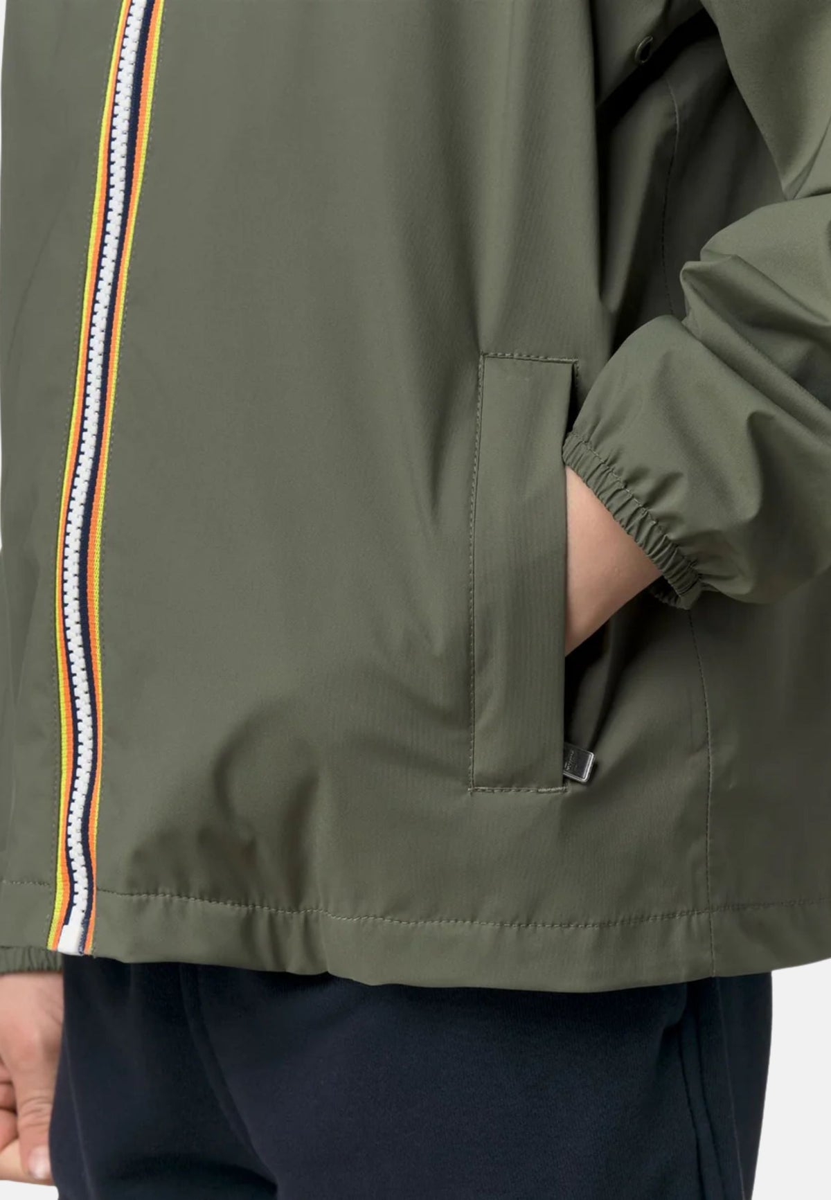 P. JACK STRETCH NYLON JERSEY - GREEN LICHEN