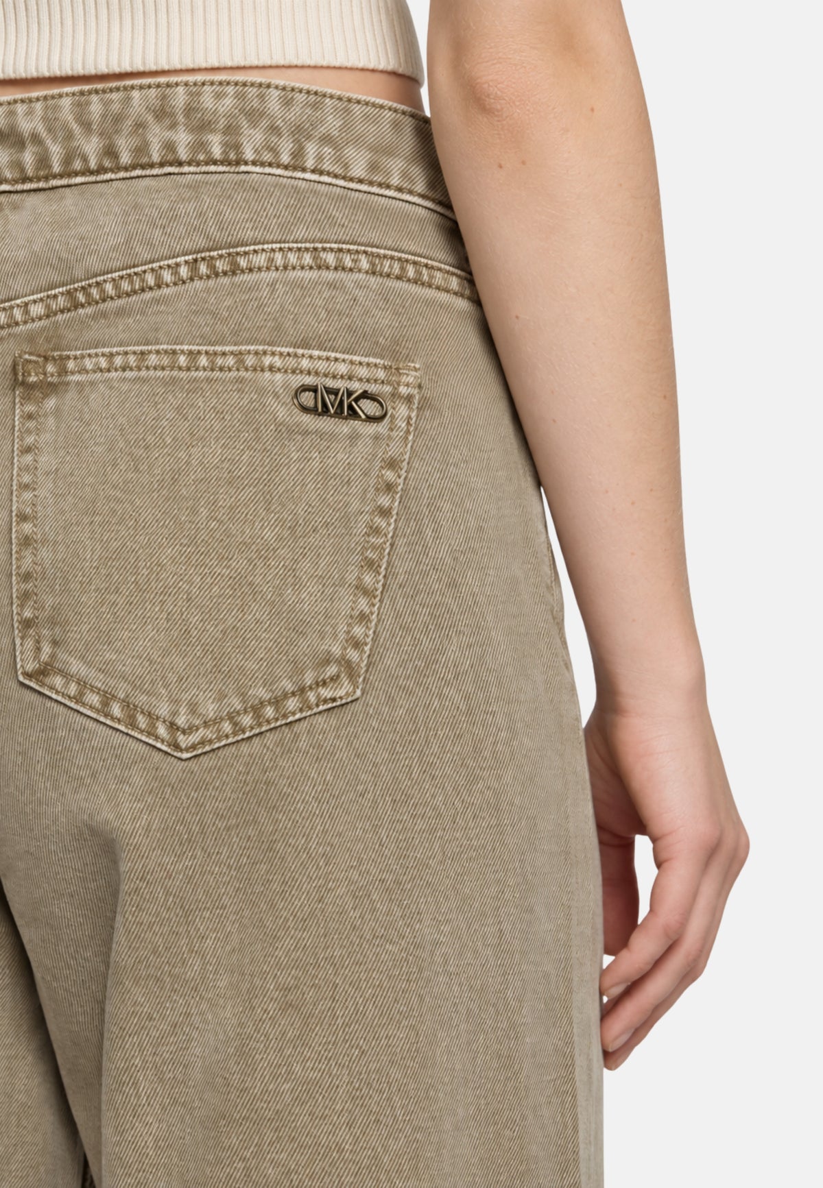 PANTALONE LOOSE FIT - DUSTY SAGE