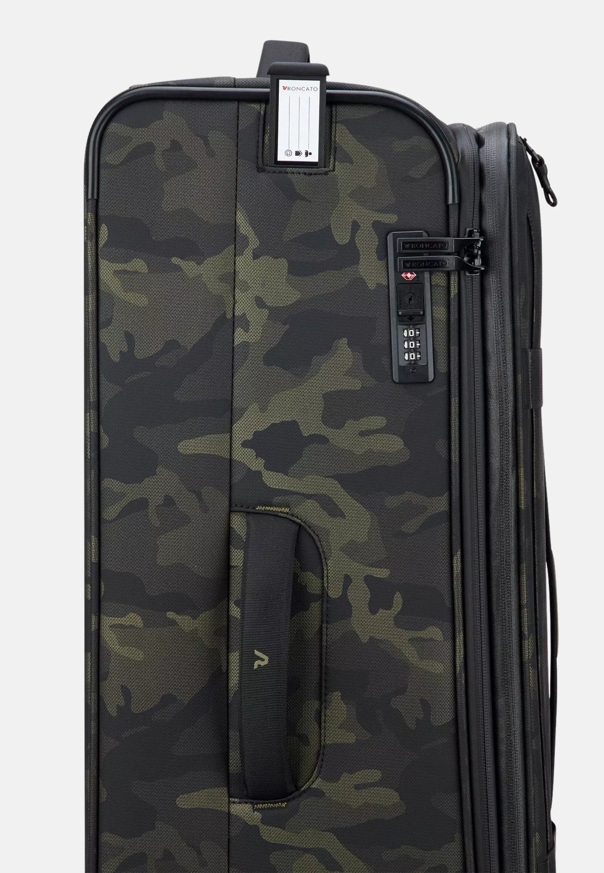 TROLLEY GRANDE 4R 78X48X31/36 EXP. NORWAY - VERDE MILITARE