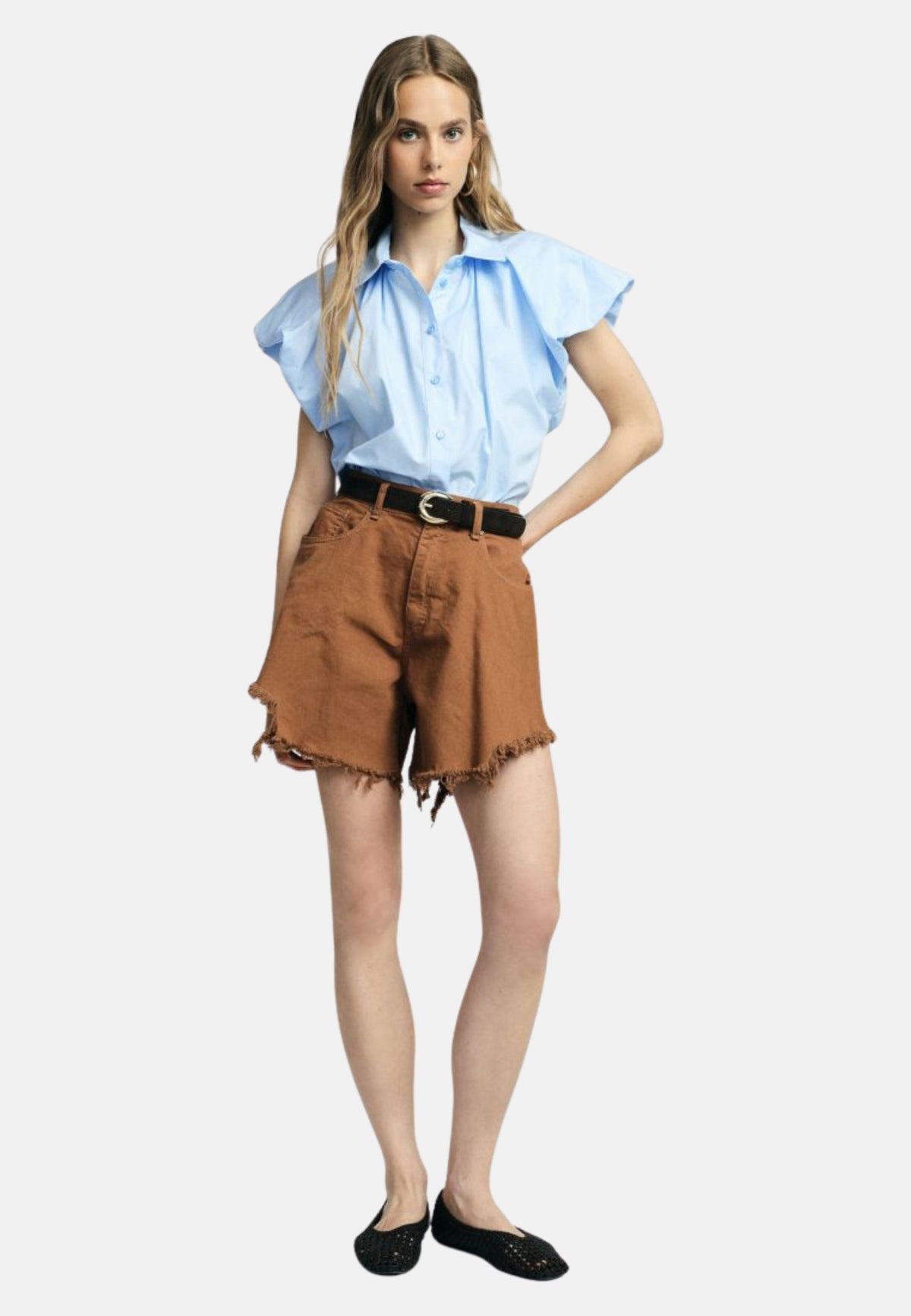 SHORT - BRONZE BROWN