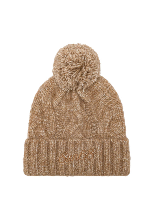 CAP CABLE POM POM - CACAO