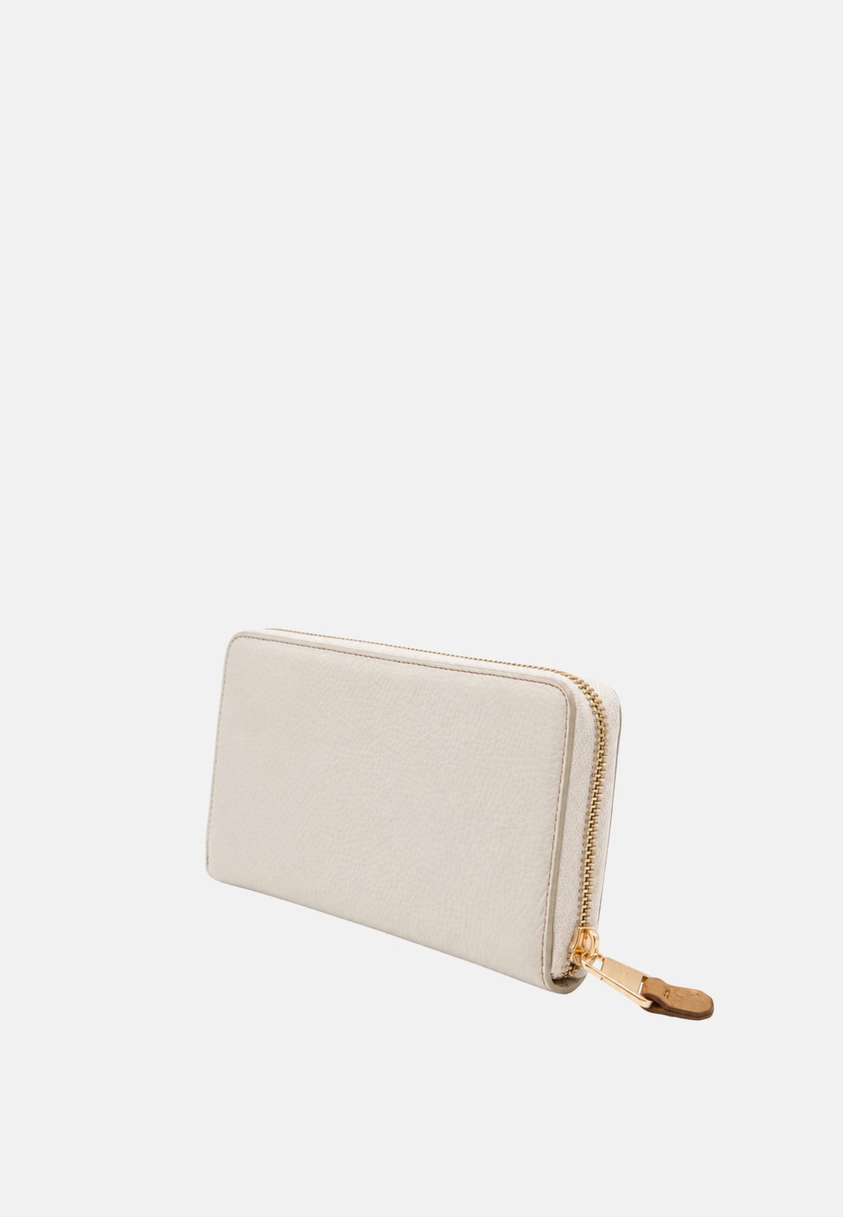 PORTAFOGLIO CON ZIP - IVORY