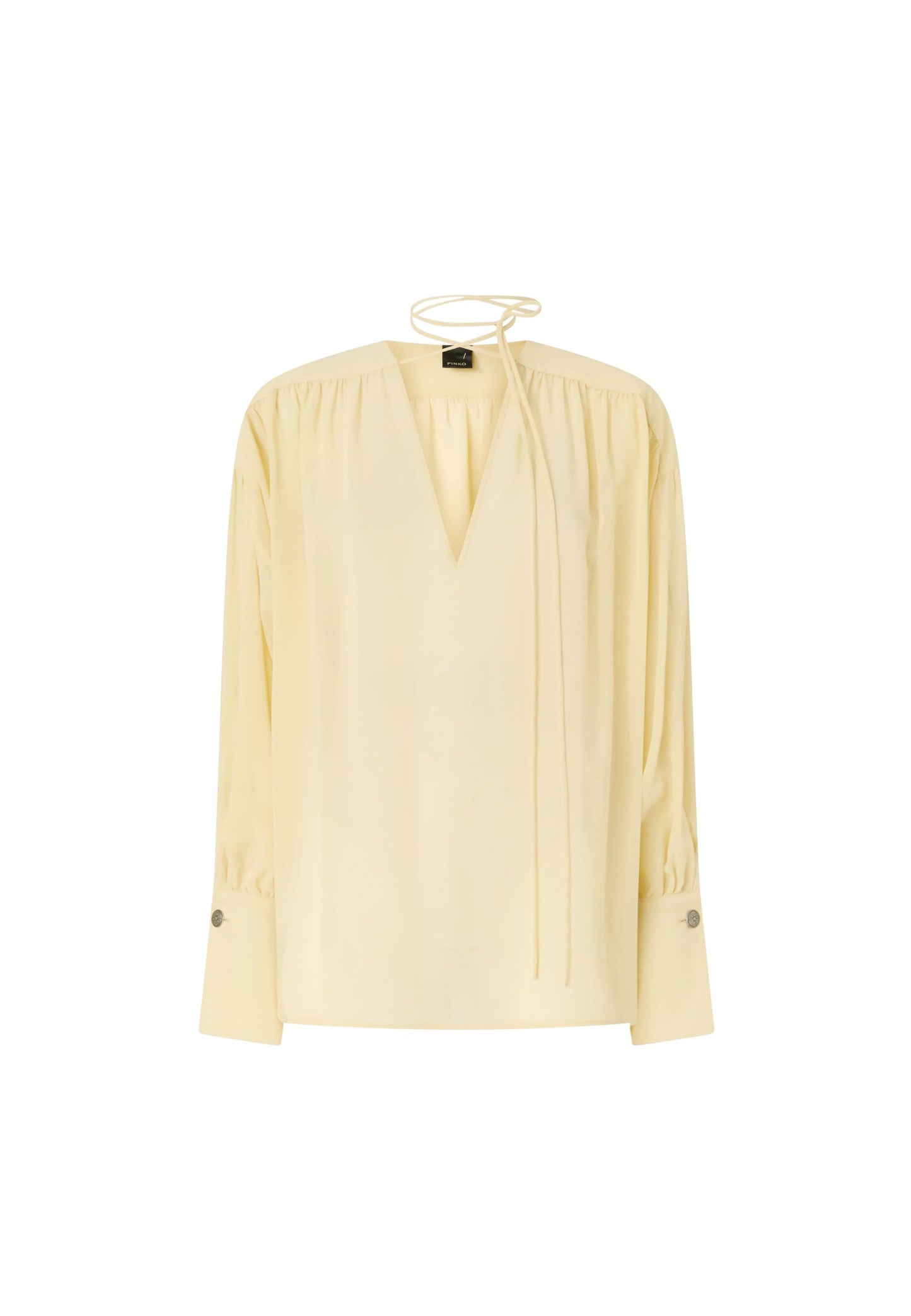 ASOLA BLUSA VOILE - YELLOW