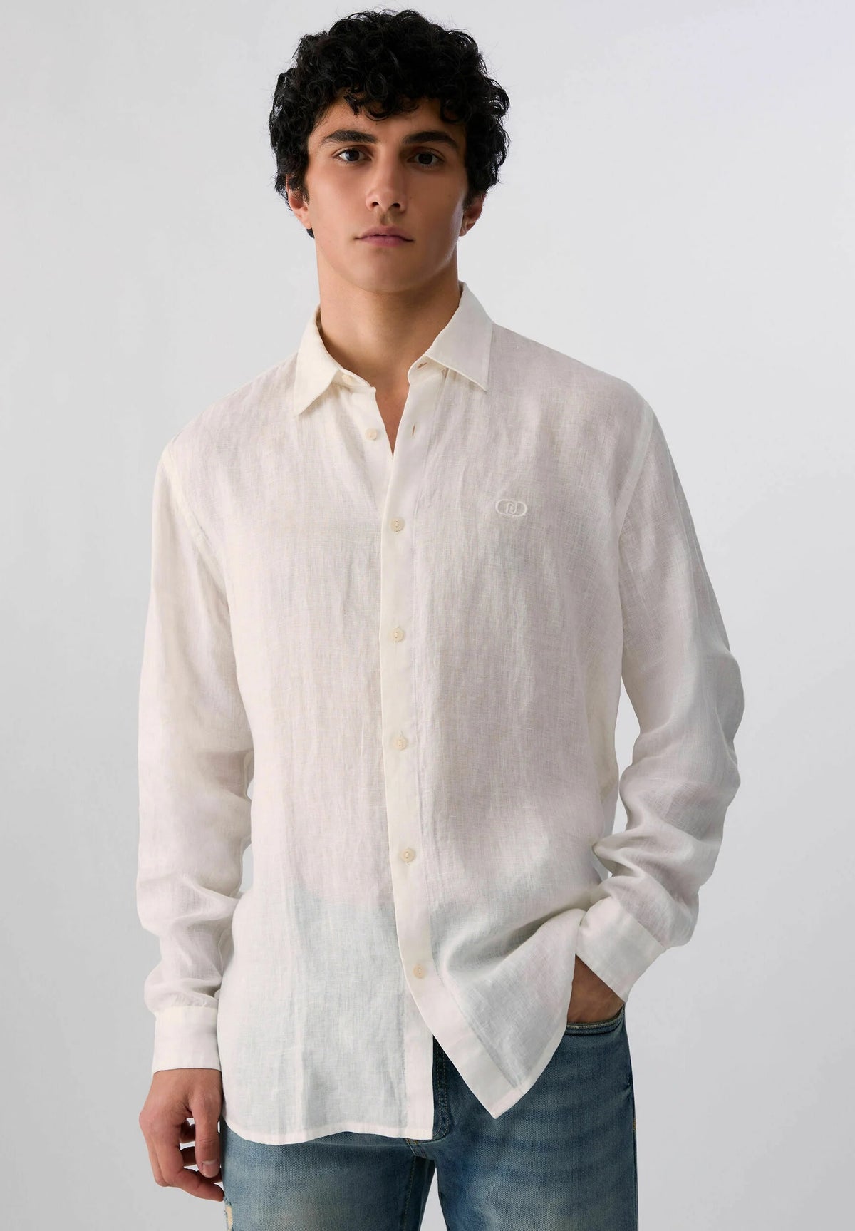 CAMIOCIA LONGLINO - WHITE COTT