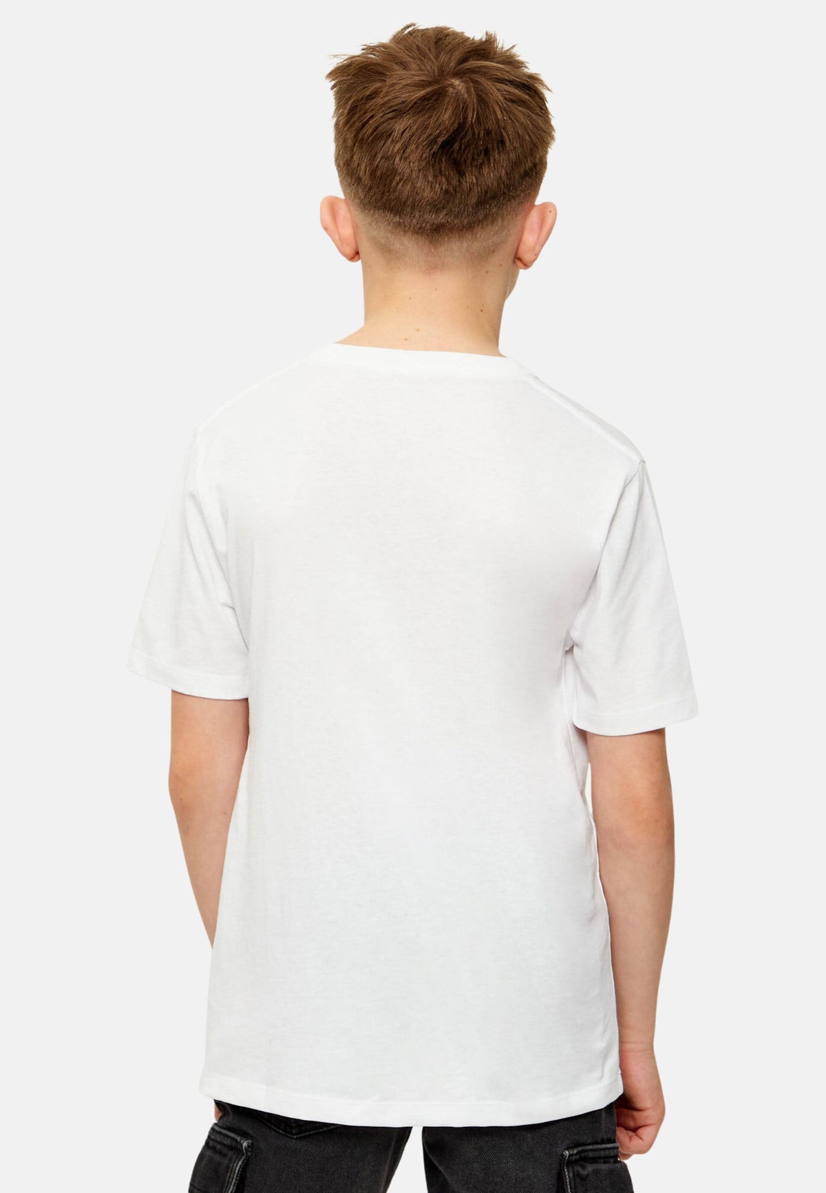 CHEST MONO LOGO SS T-SHIRT - WHITE