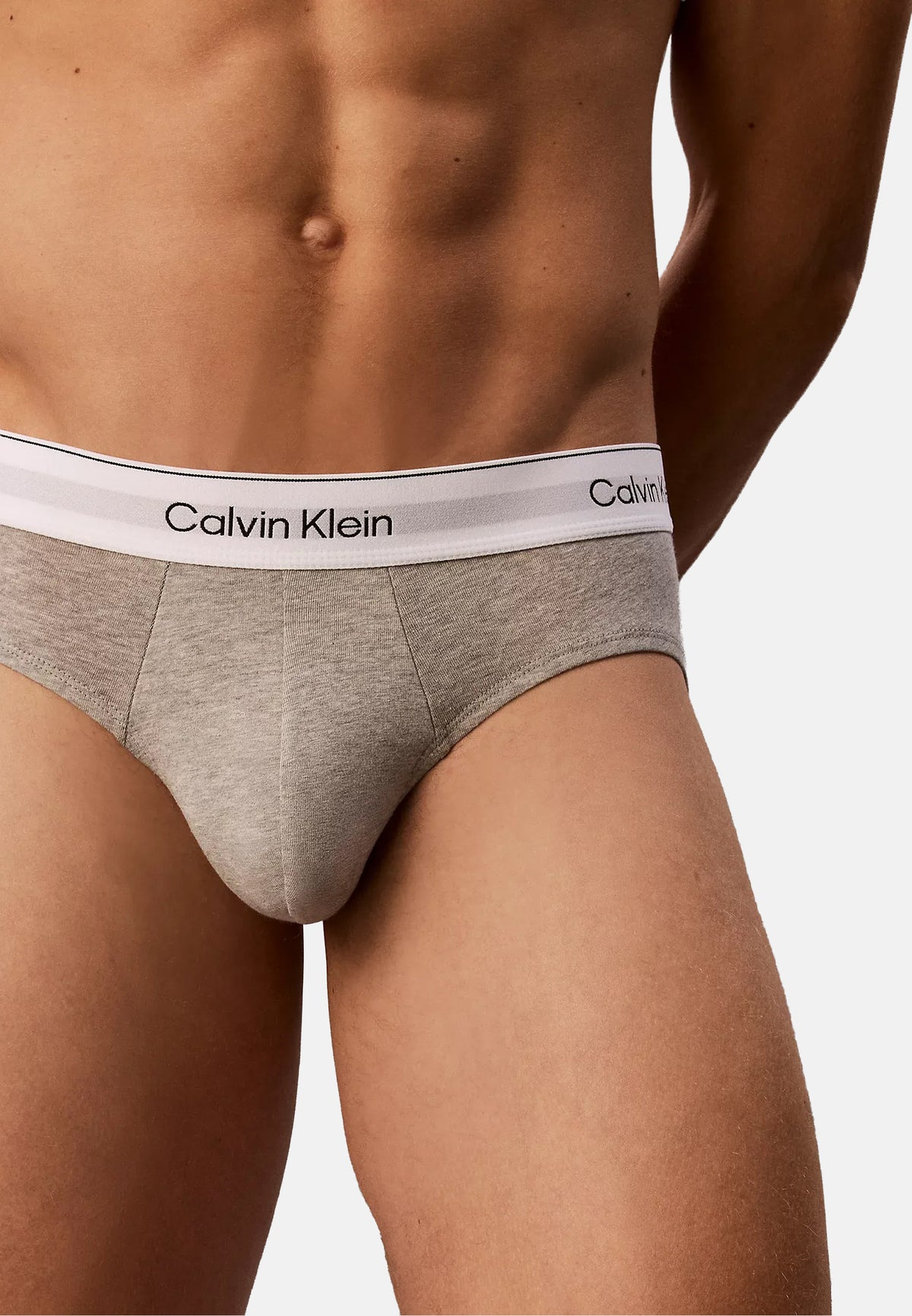 HIP BRIEF 3PK - GREY HEATHER,WHITE,BLACK