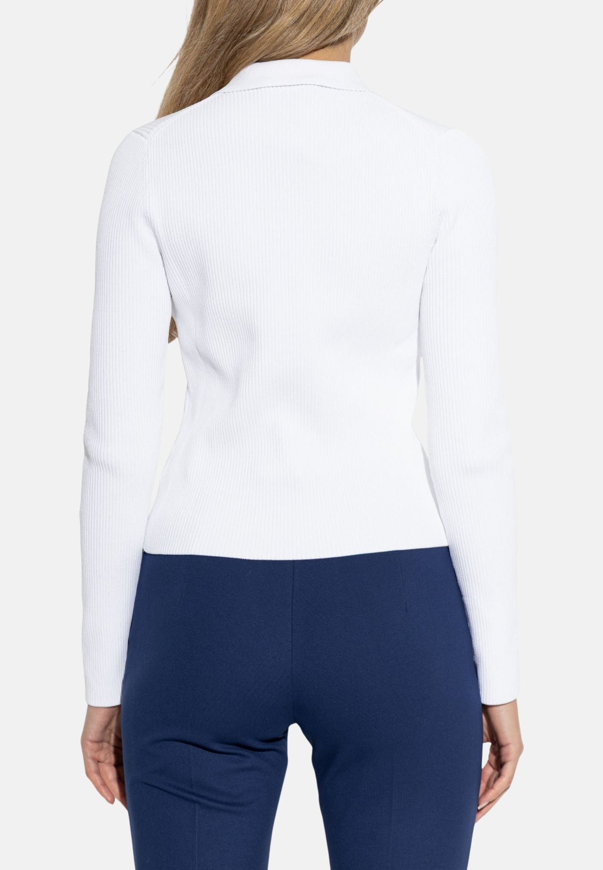 POLO MANICA LUNGA - WHITE
