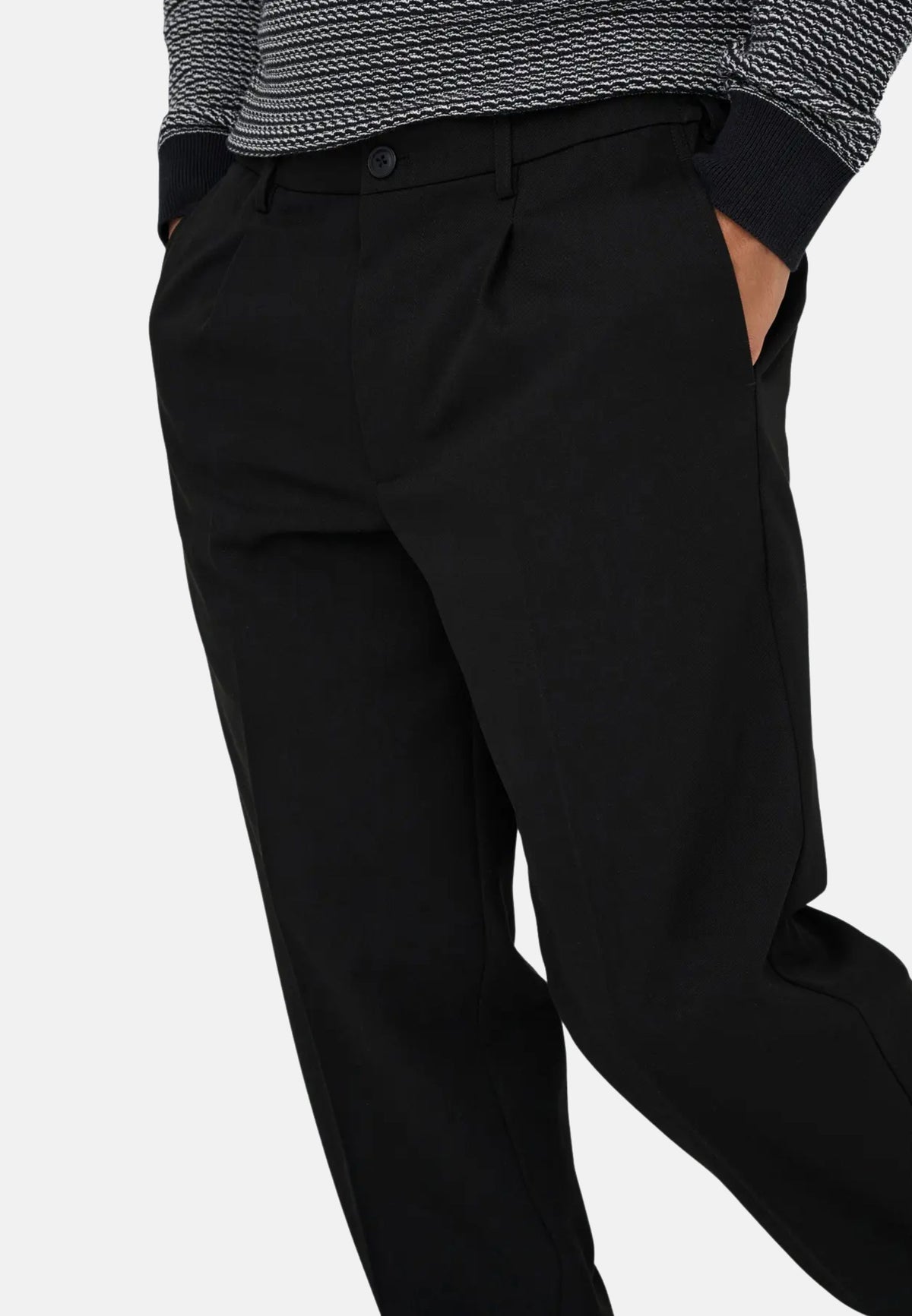 ONSMIRO TAILORED TAP 0346 PANT FRML NOC - Nero