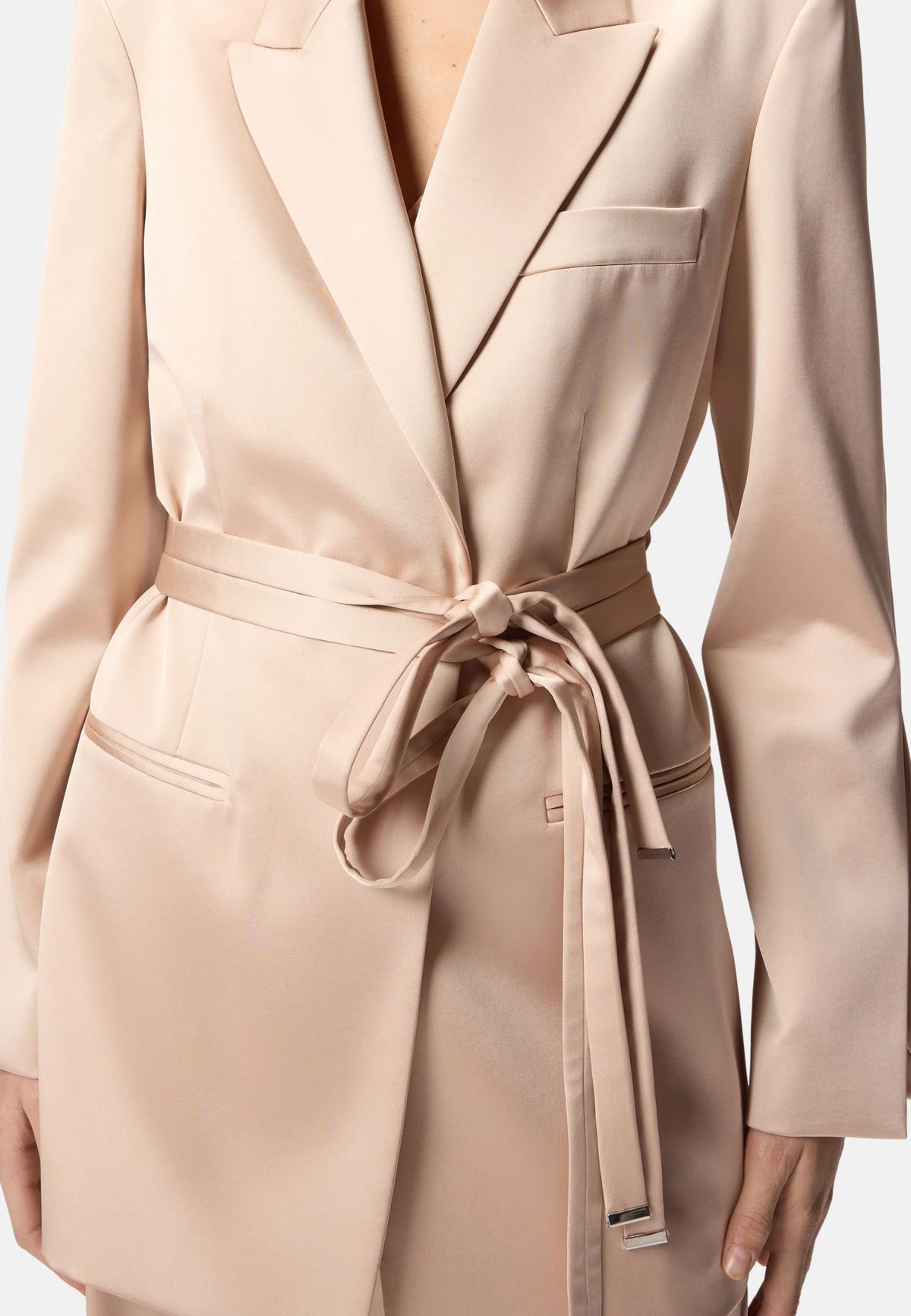 RAPA GIACCA SATIN - BEIGE