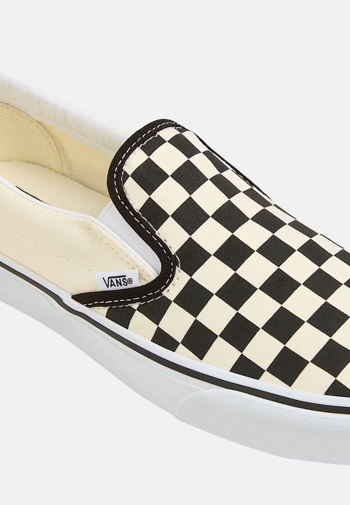CLASSIC SLIP-ON - Blk&WhtChckerbo