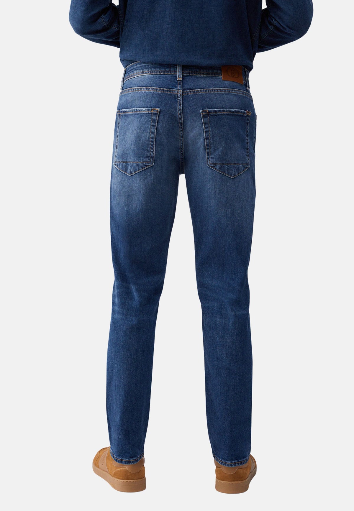 JEANS FRED - DEN. BLUE MEDIUM WASH