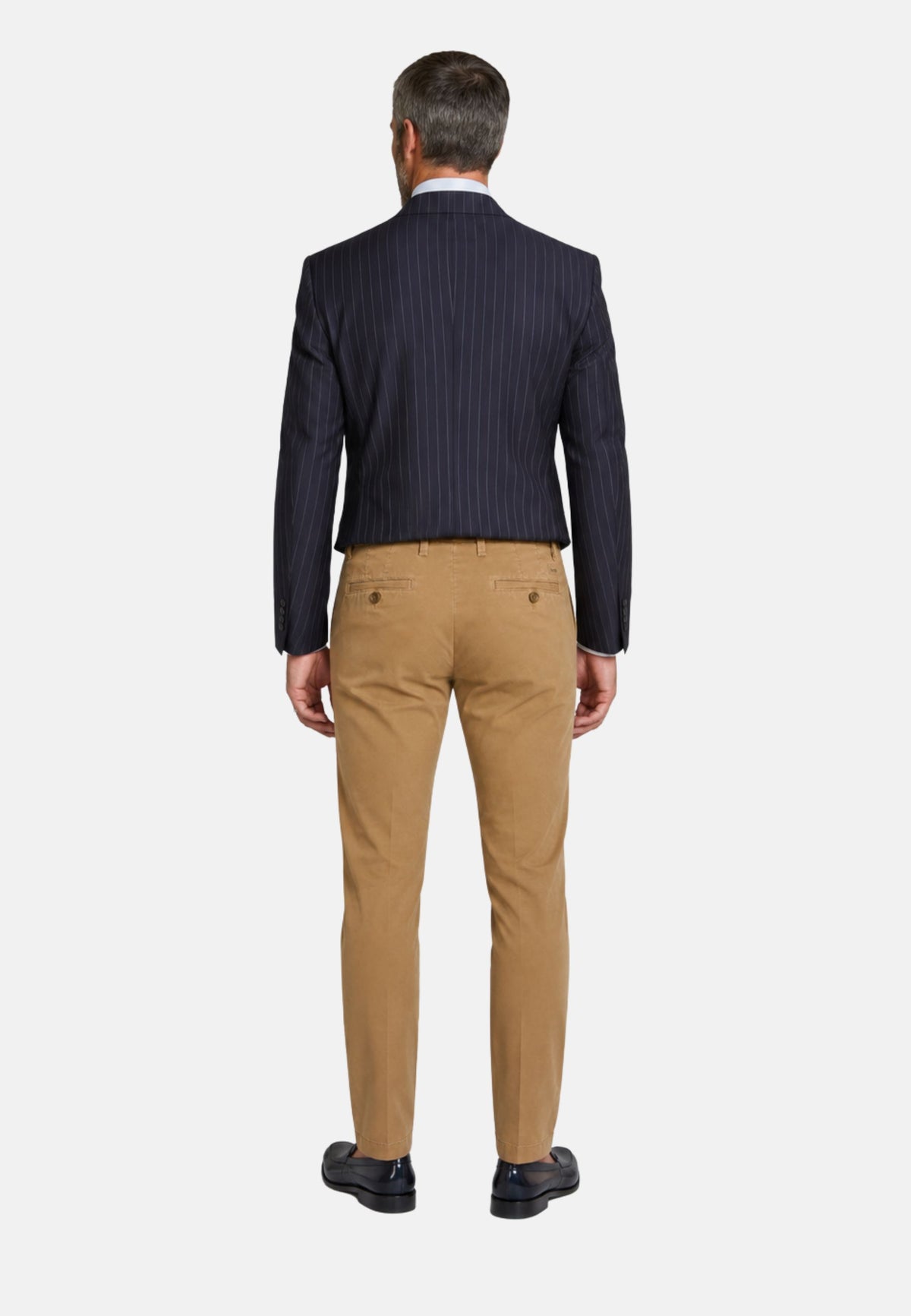 PANTALONE REGULAR TASCA A FILO - BEIGE SCURO