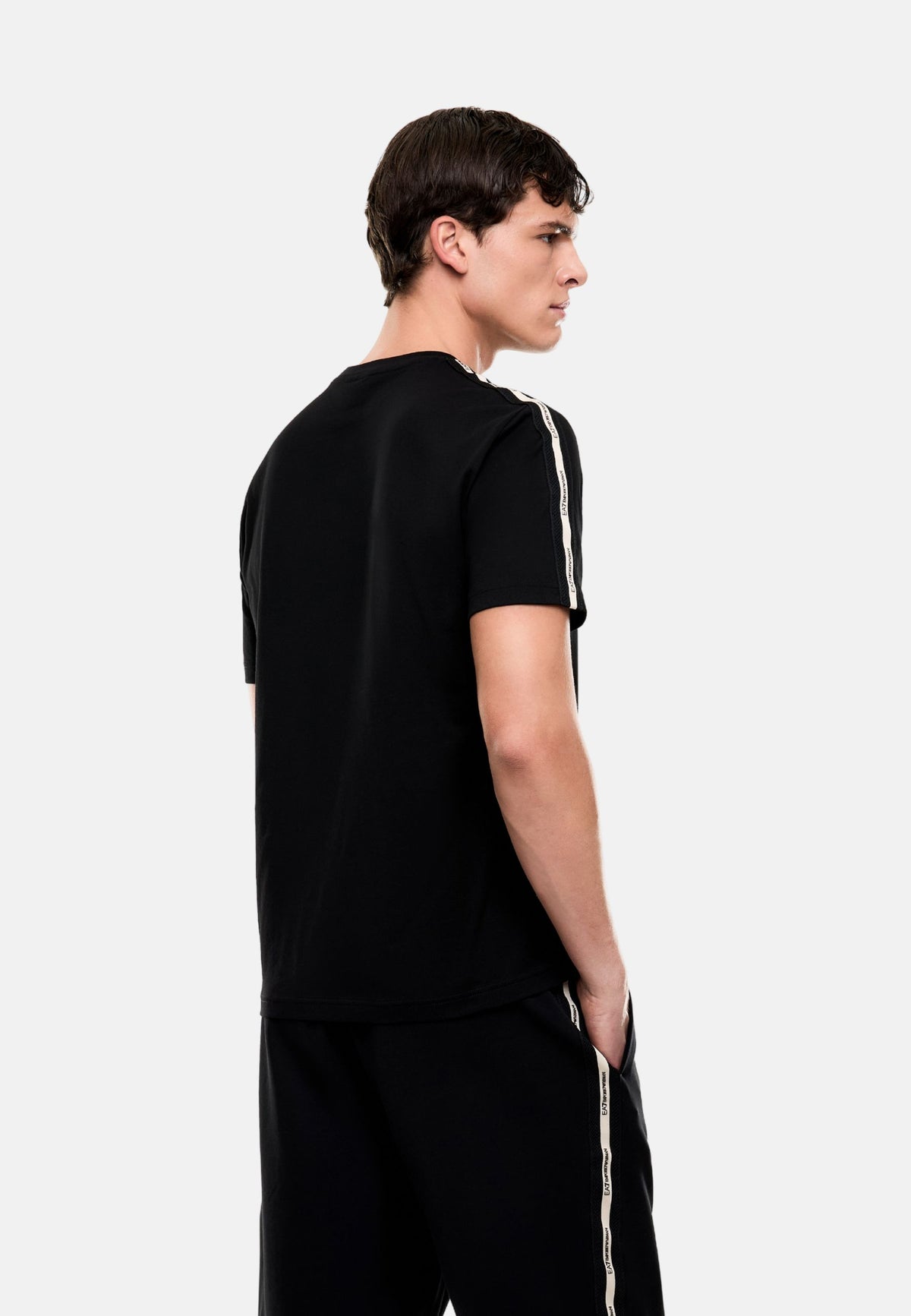 MAN JERSEY T-SHIRT - BLACK