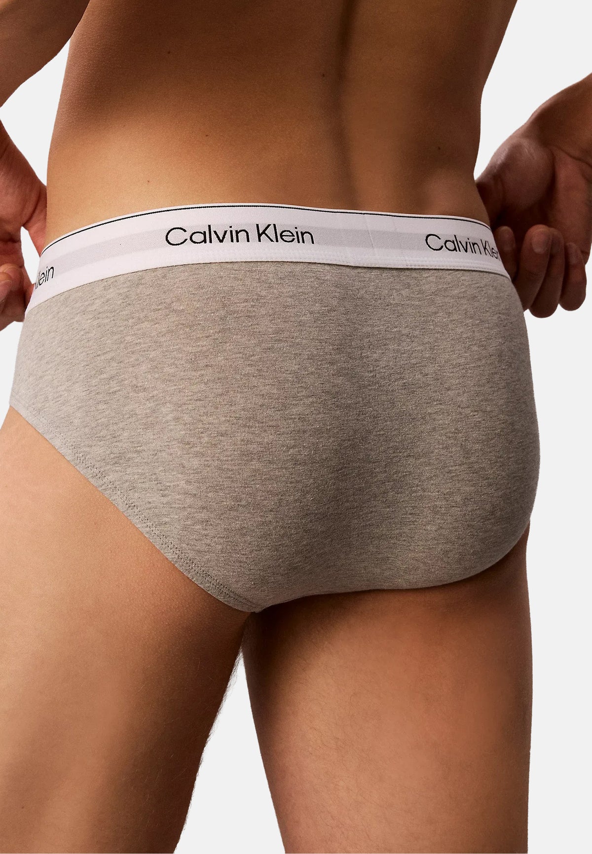 HIP BRIEF 3PK - GREY HEATHER,WHITE,BLACK