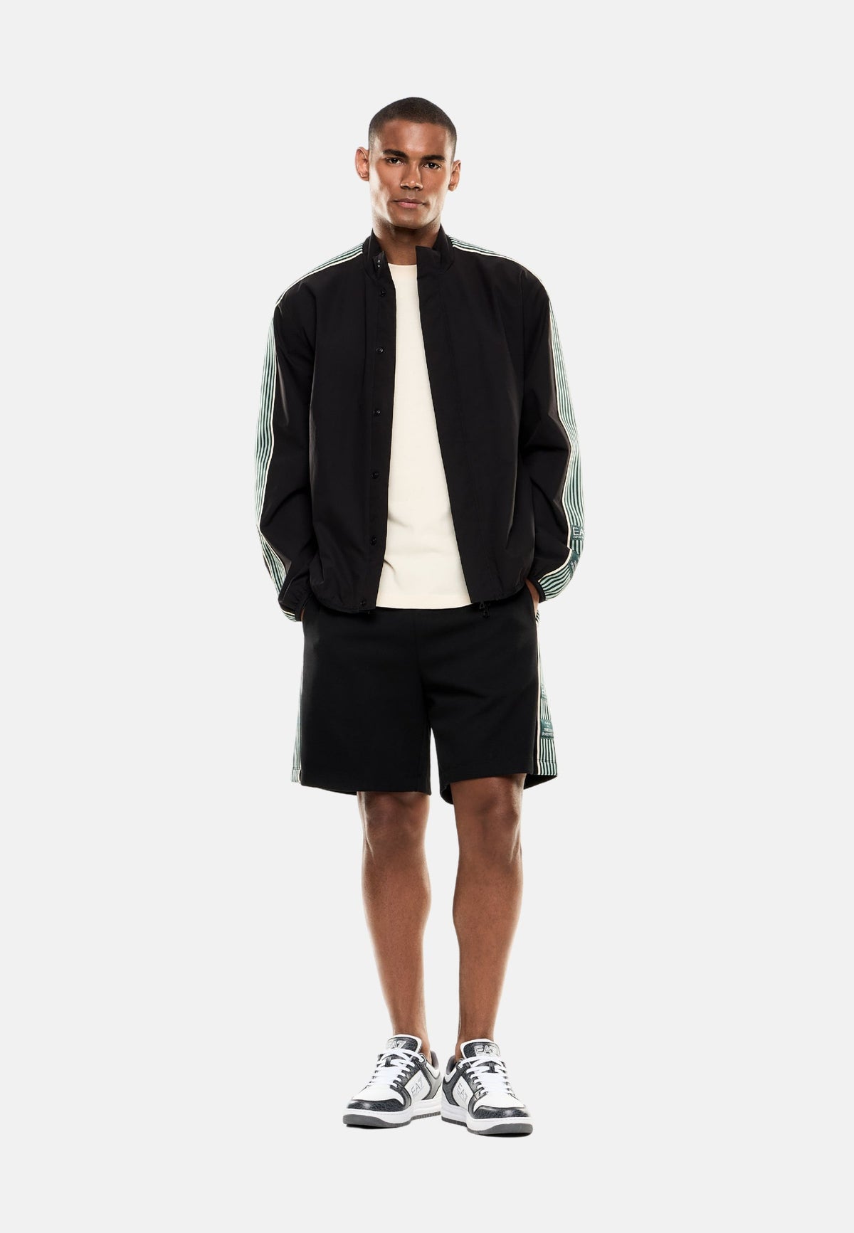 MAN JERSEY T-SHIRT - FOG