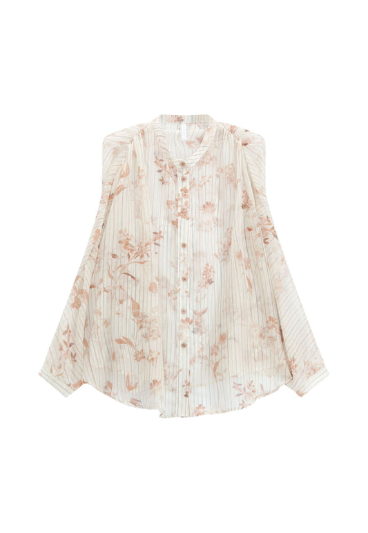 CAMICIA - PANNA/RUGGINE