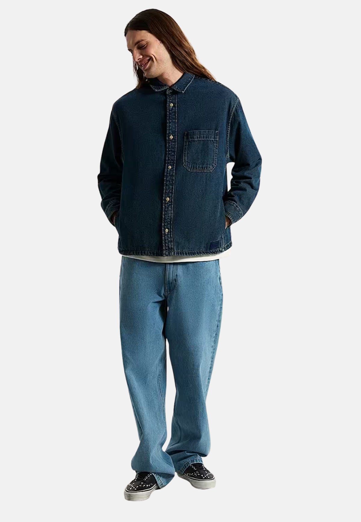 MARTINEZ DENIM OVERSHIR - VINTAGE INDIGO