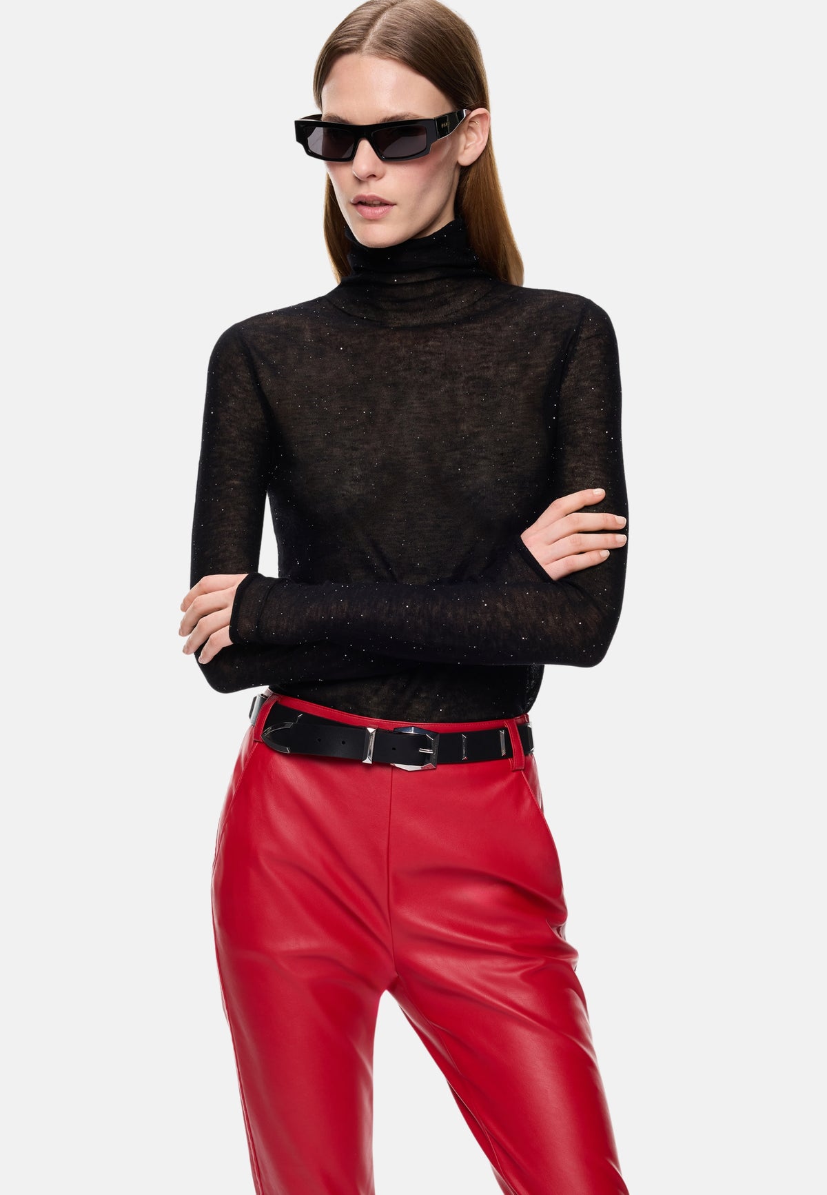MOSS MAGLIA ULTRAFINE - BLACK