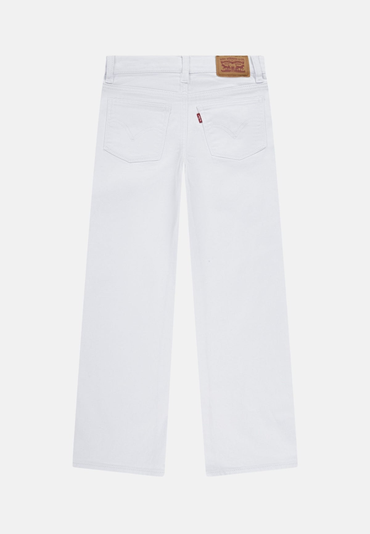 LVG WIDE LEG JEANS - BRIGHT WHITE