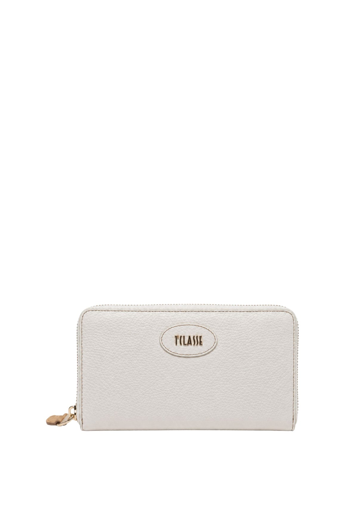 PORTAFOGLIO CON ZIP - IVORY