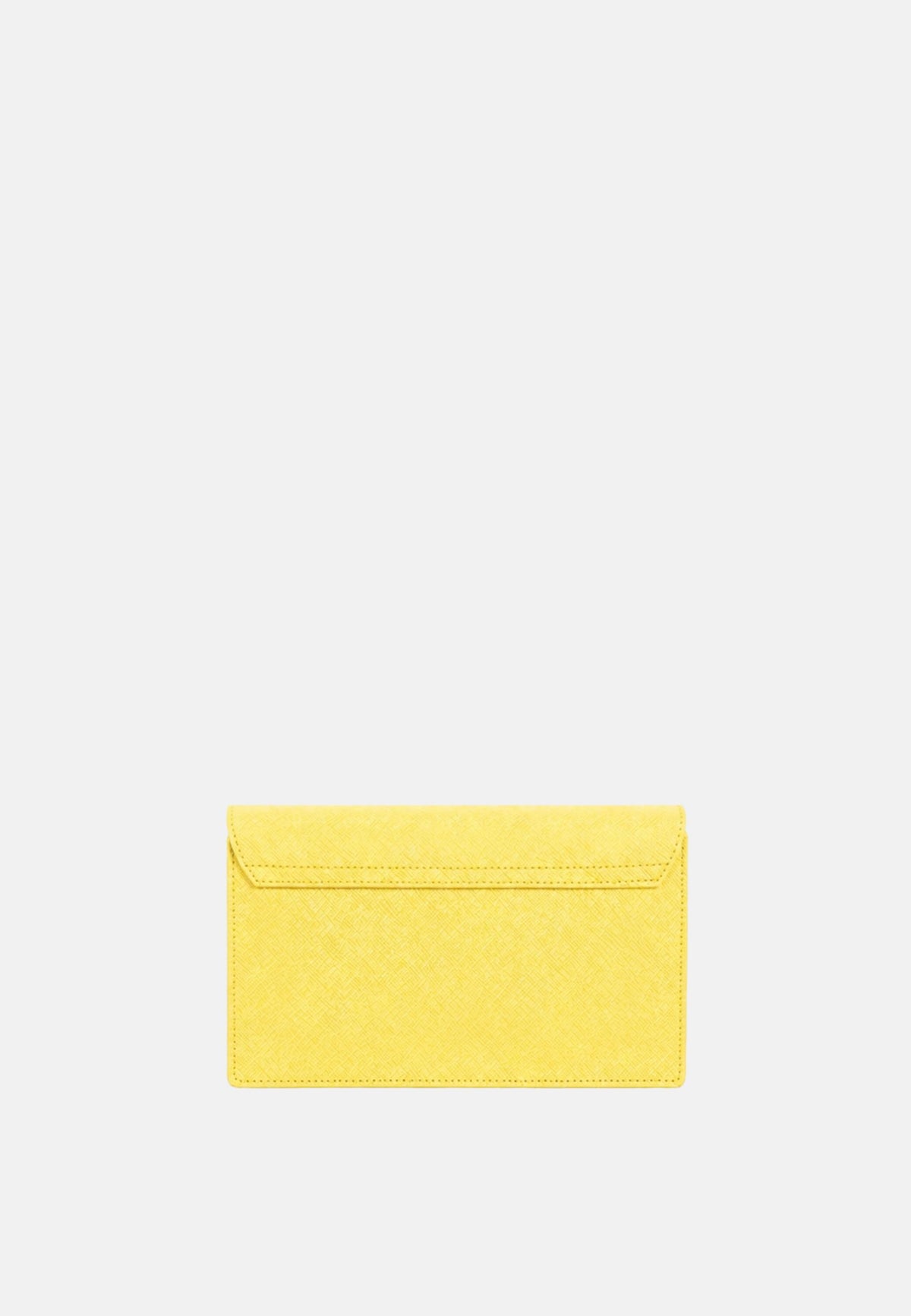 POCHETTE PATTA E TRACOLLA - PASTEL YELLOW
