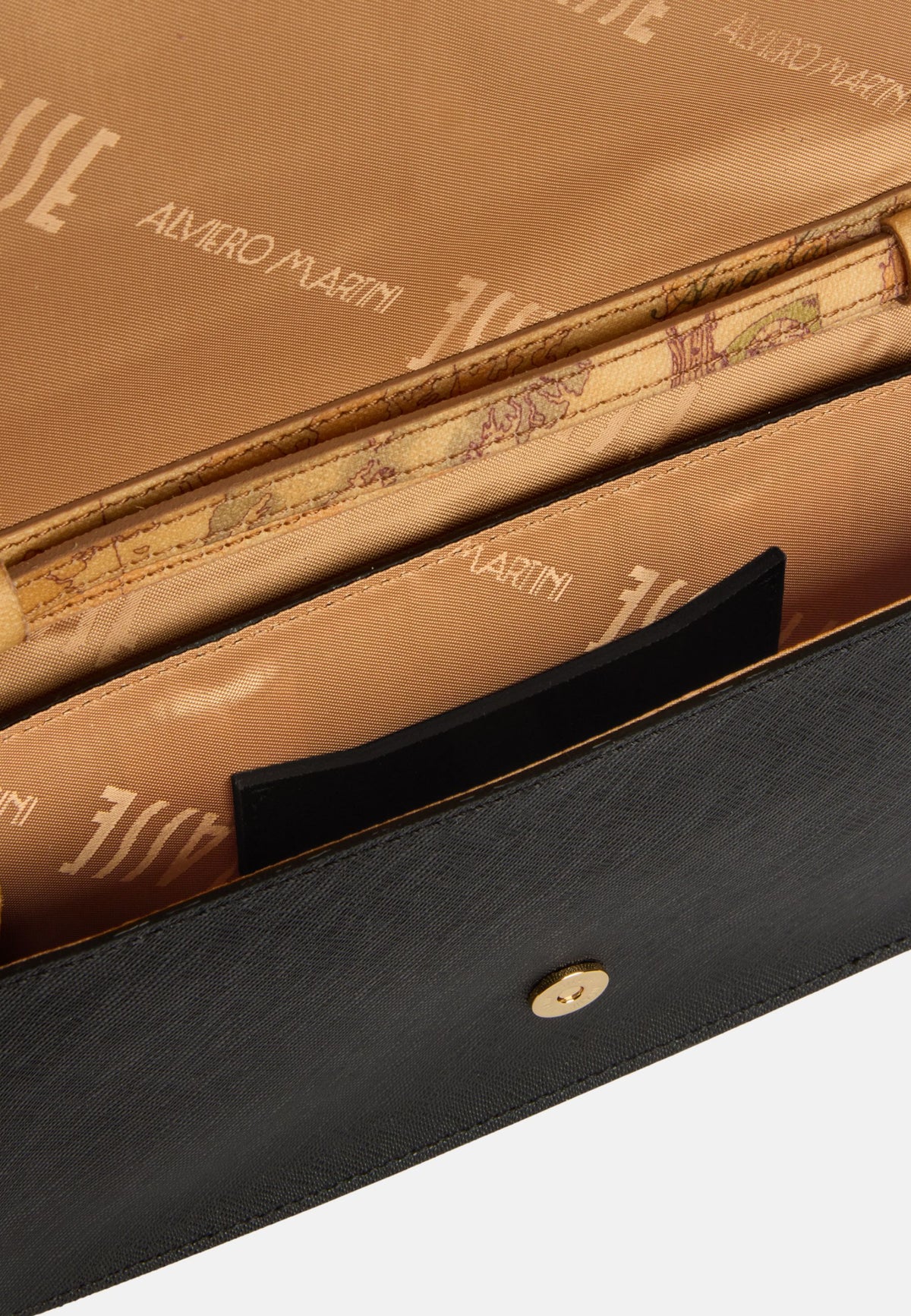 POCHETTE PATTA E TRACOLLA - BLACK