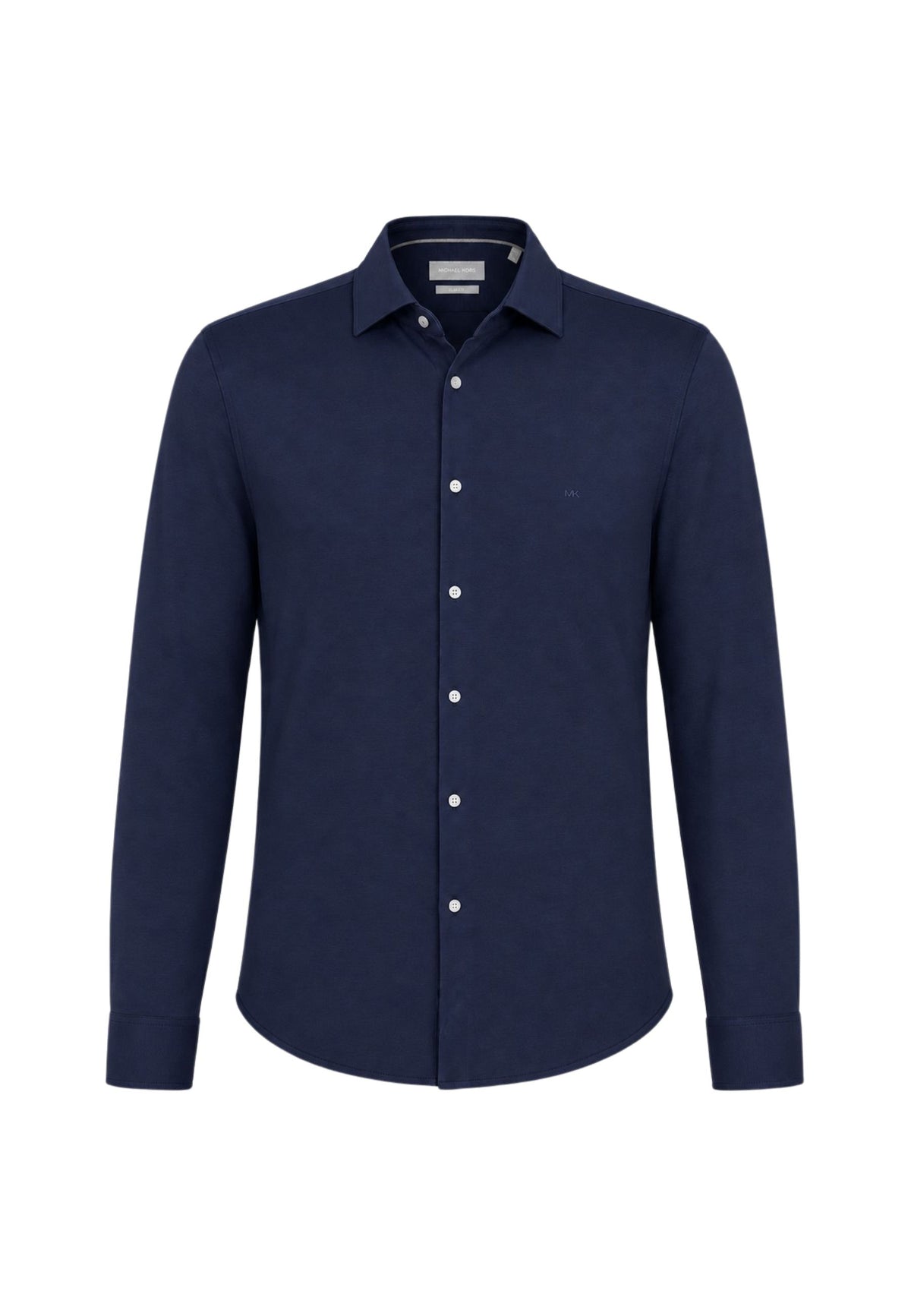 JAPANESE PERFORM KNIT SLIM SHIRT - BLU NAVY