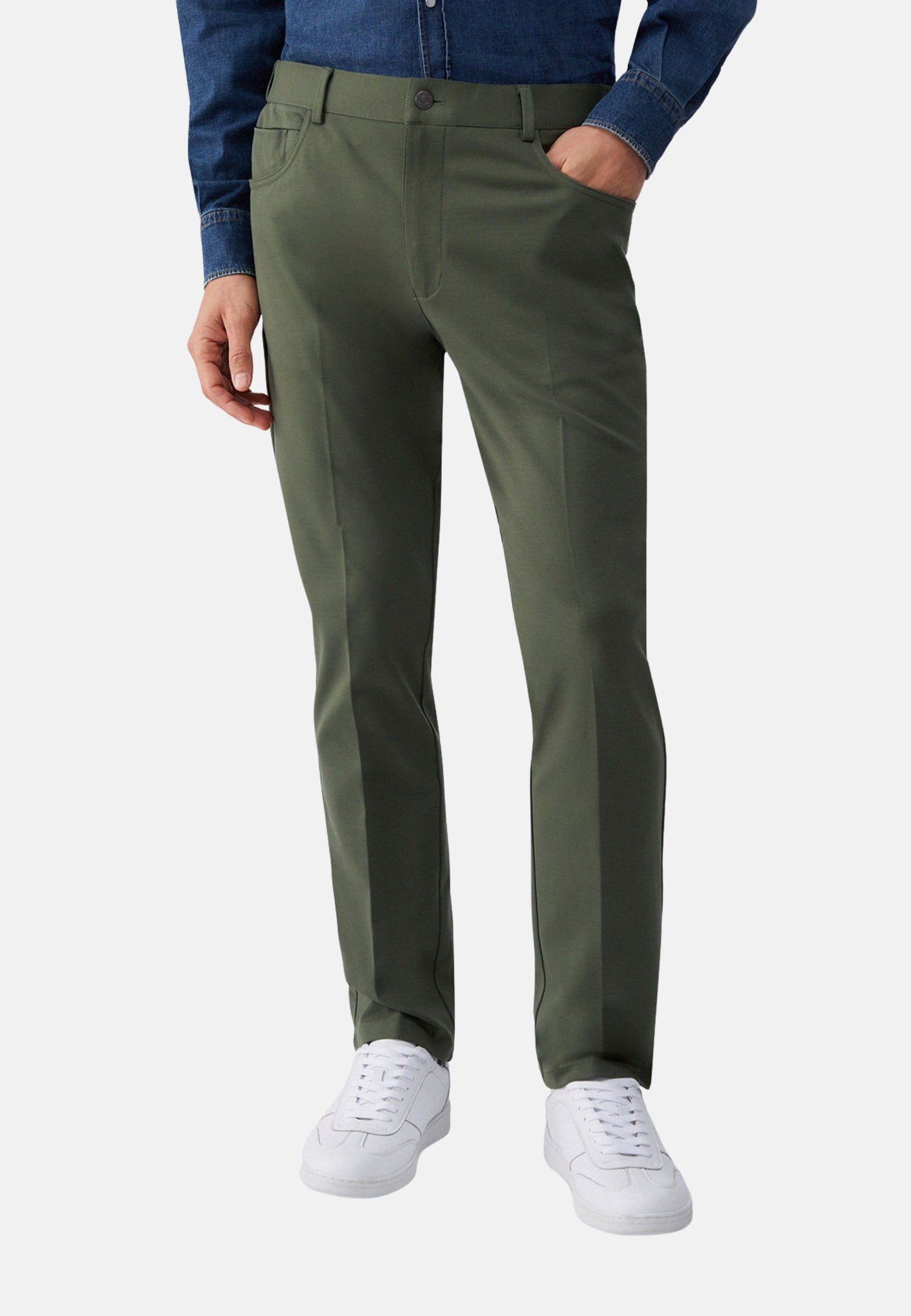 PANTALONE JERSEY - verde