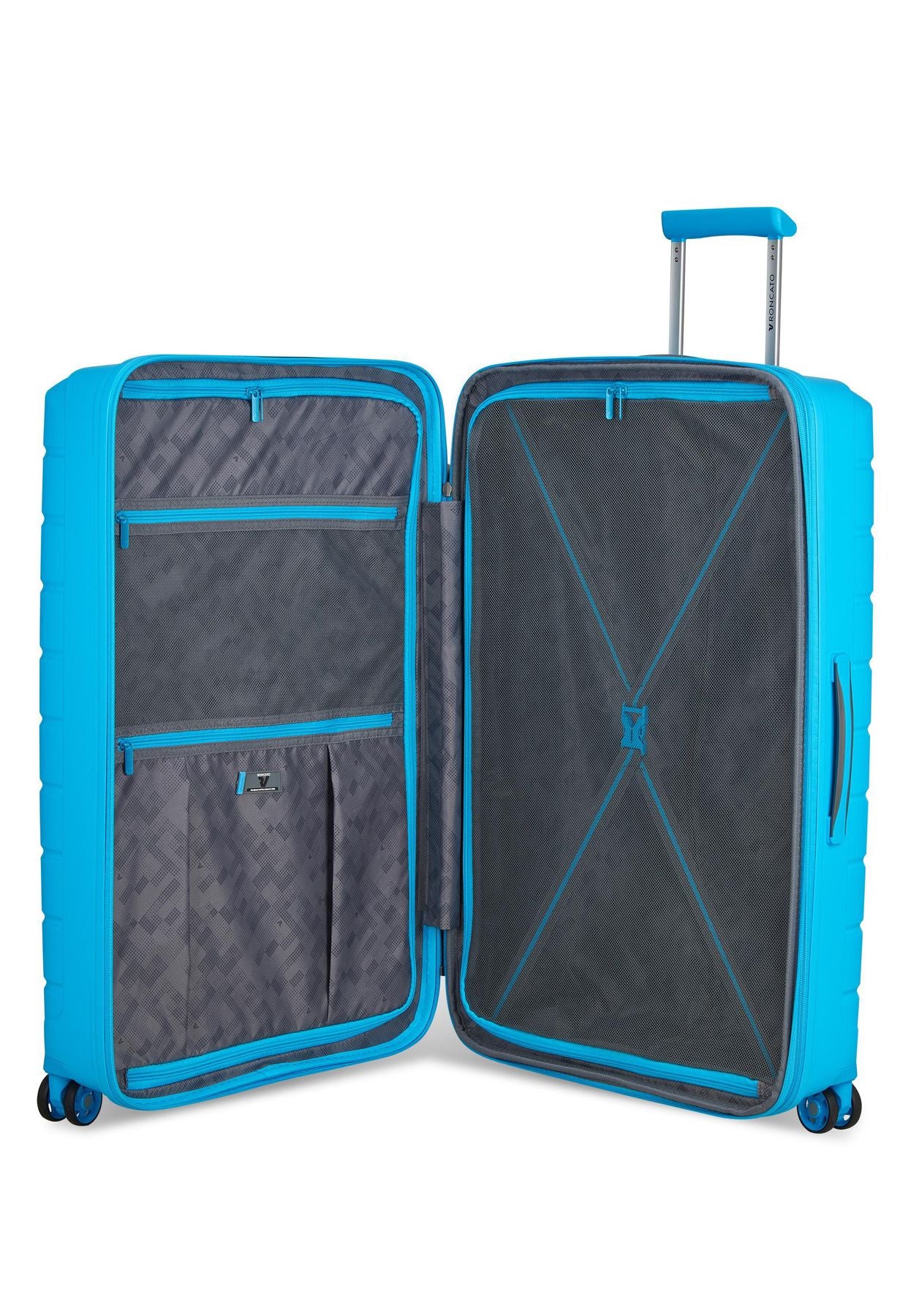 TROLLEY MEDIO 4R 68 CM EXP. - SKY BLU