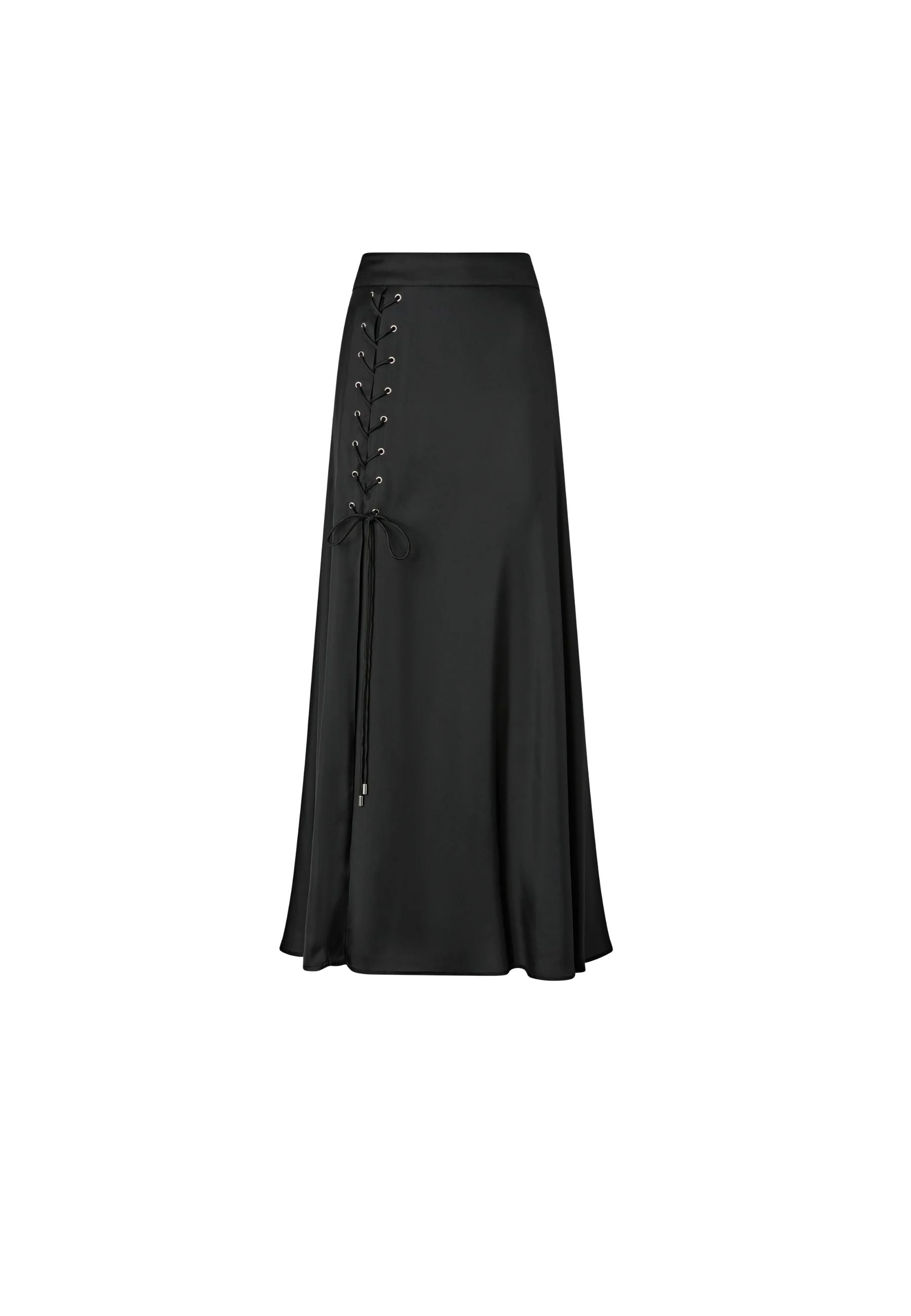 CARRARA GONNA TWILL FLUIDO - BLACK