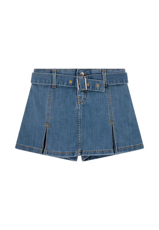 LVG PLEATED SKORT W BELT - LUNCH BREAK