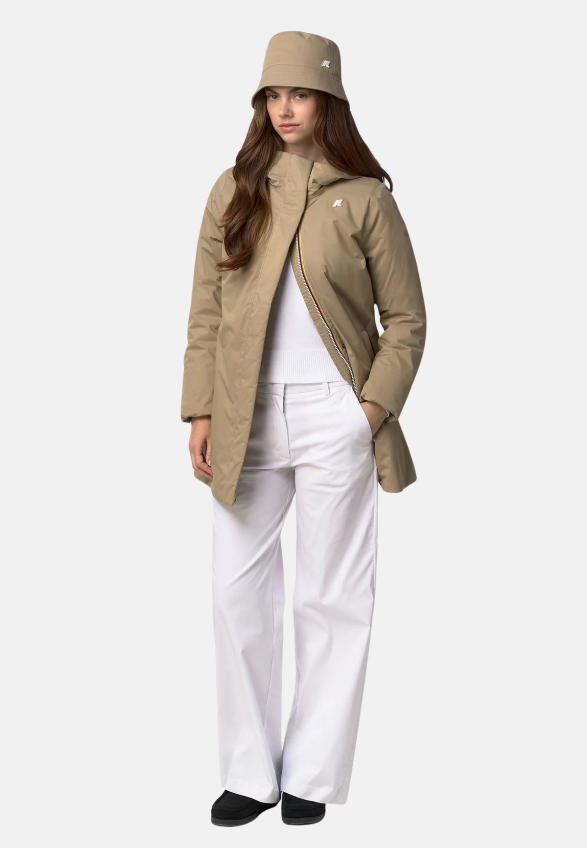 SOPHIE TWILL SOFT BEAVER - BEIGE KHAKI-GREY WARM