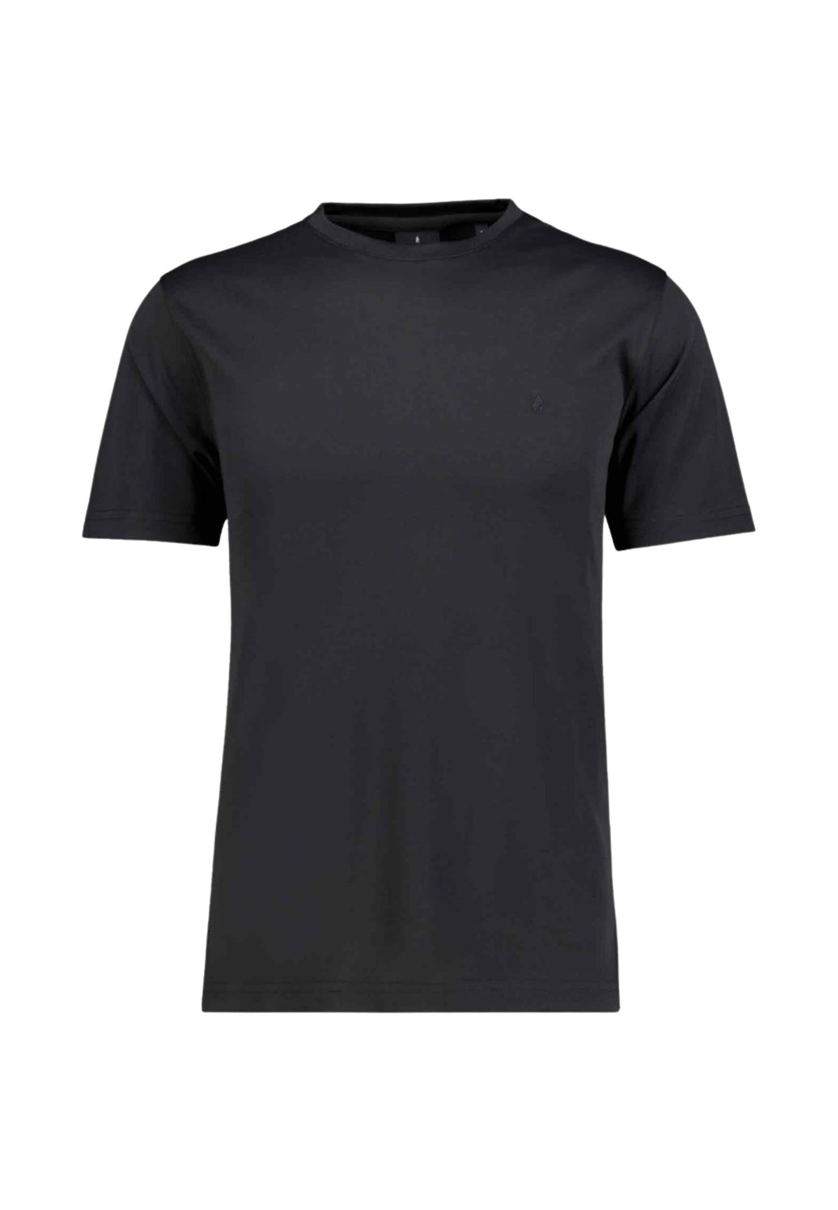 T-SHIRT ROUND NECK SOLID - nero
