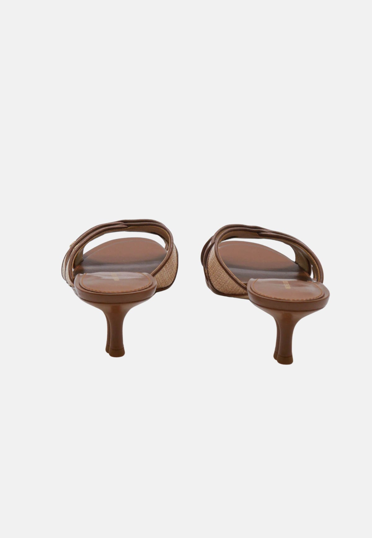CASSIDY KITTEN SANDAL - LUGGAGE